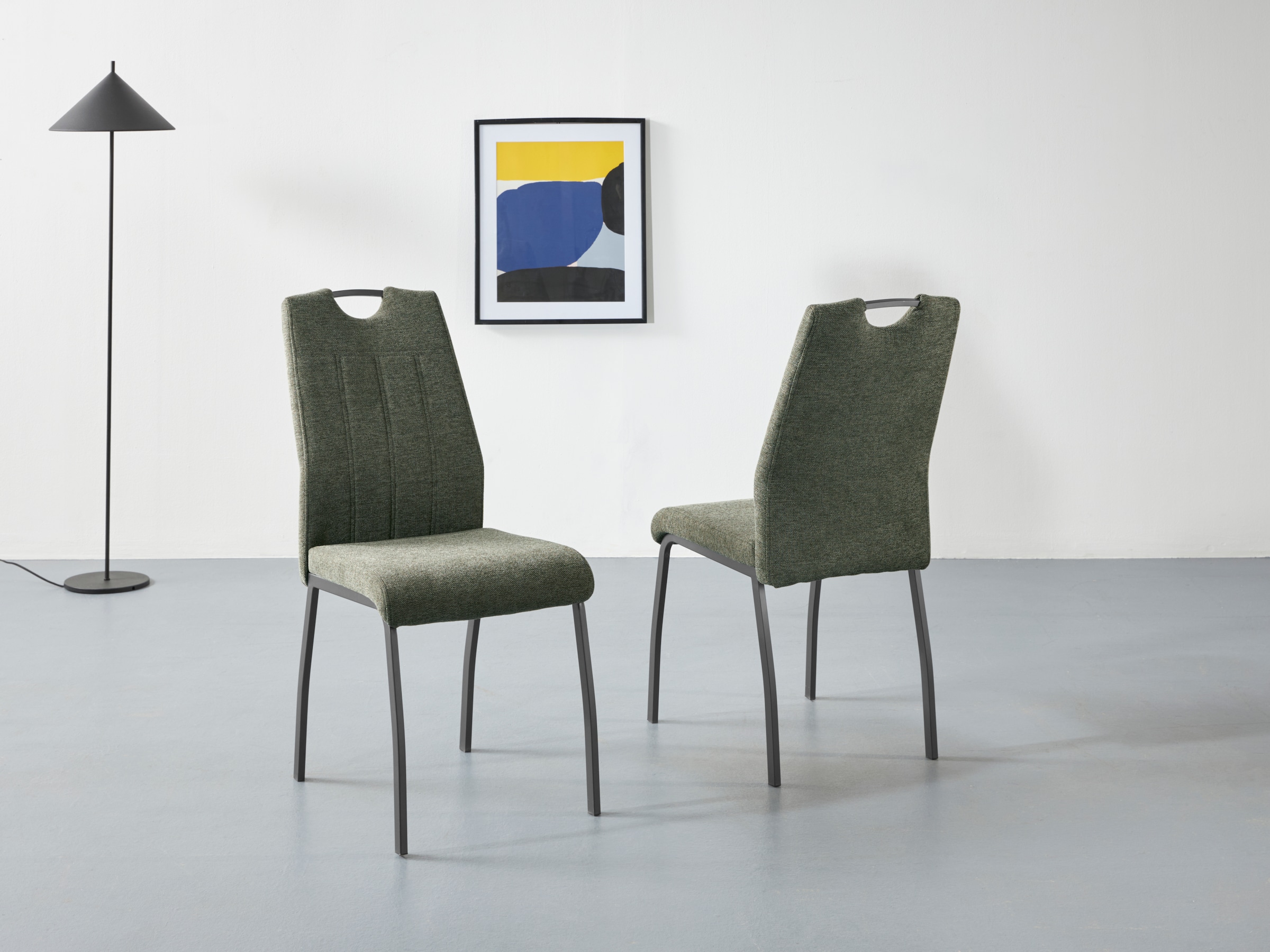MCA furniture online Jelmoli-Versand Bezug »Salta«, bestellen Aqua | St., (Set), Aqua 2 mit Freischwinger Clean Clean