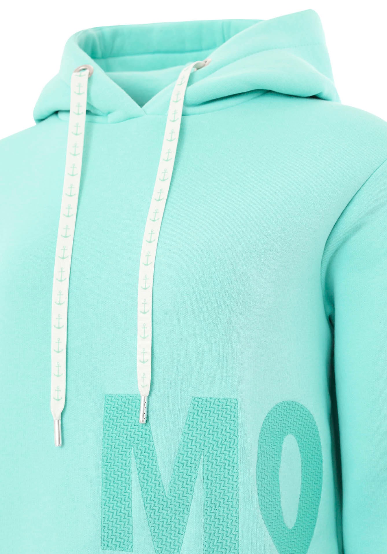 Zwillingsherz Hoodie »"Paillette MOIN"«, mit Paillettenanker und gesticktem Schriftzug