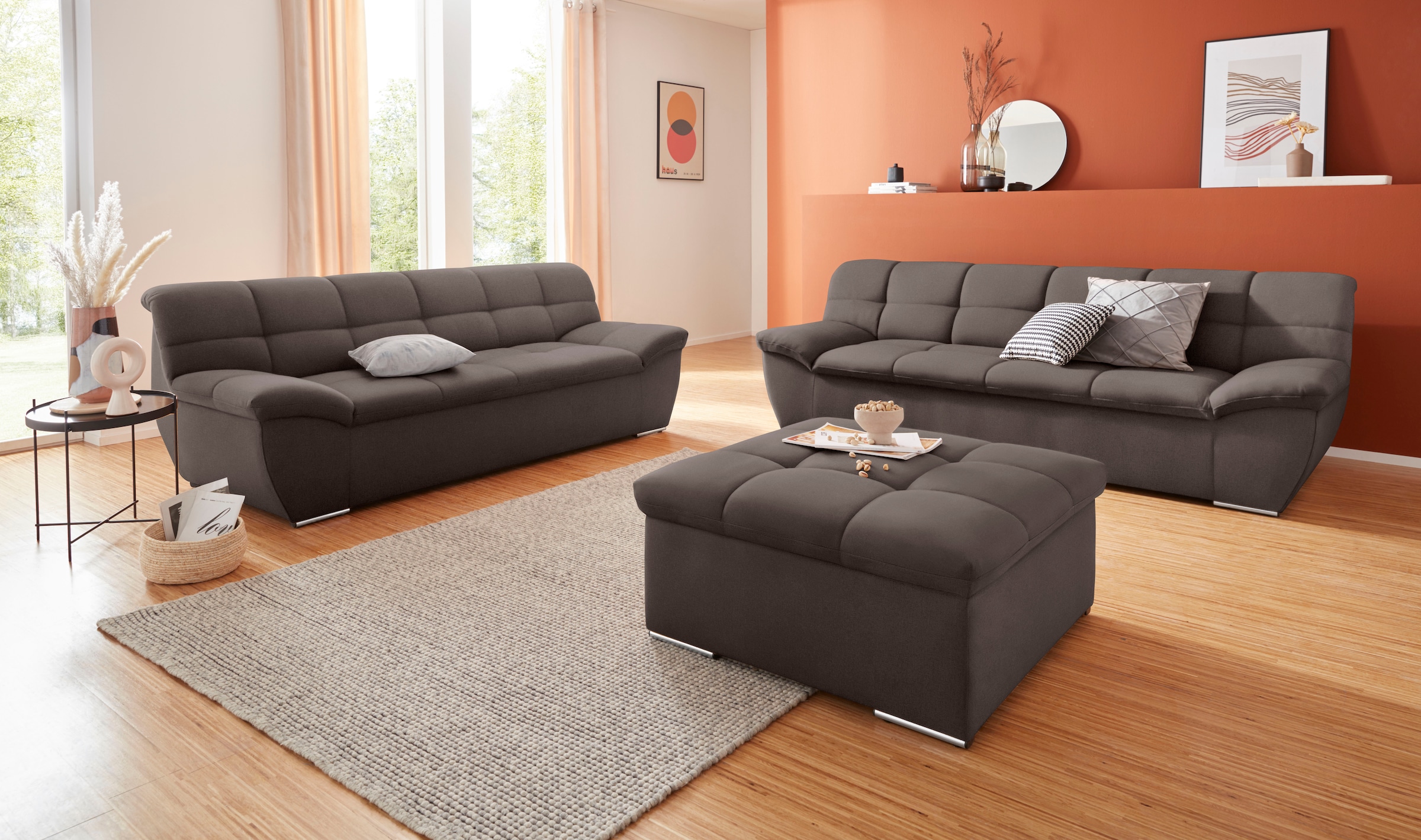 DOMO collection Sitzhocker »Lagoa«, in grosser Farbauswahl