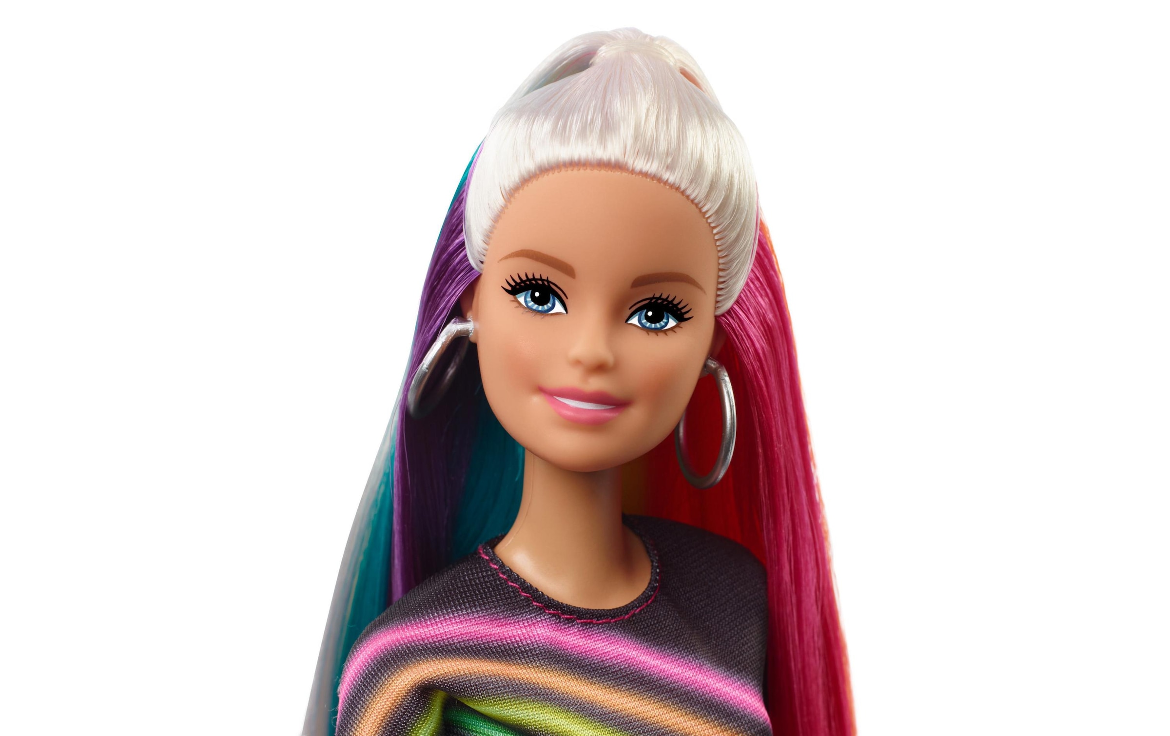 Barbie Spielfigur »Regenbogen-Glitzerhaar«