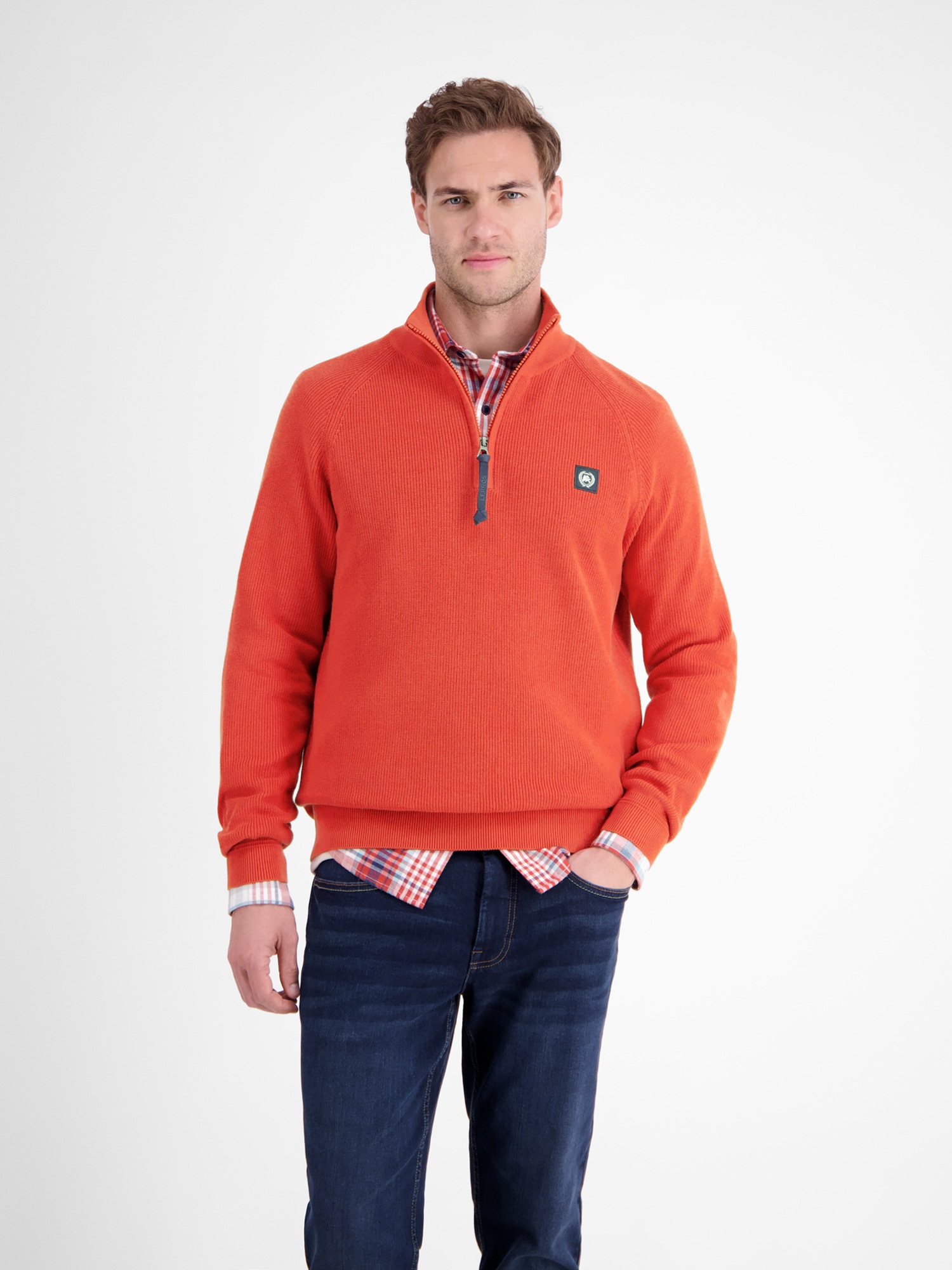 LERROS Strickpullover »LERROS Herren-Stricktroyer«