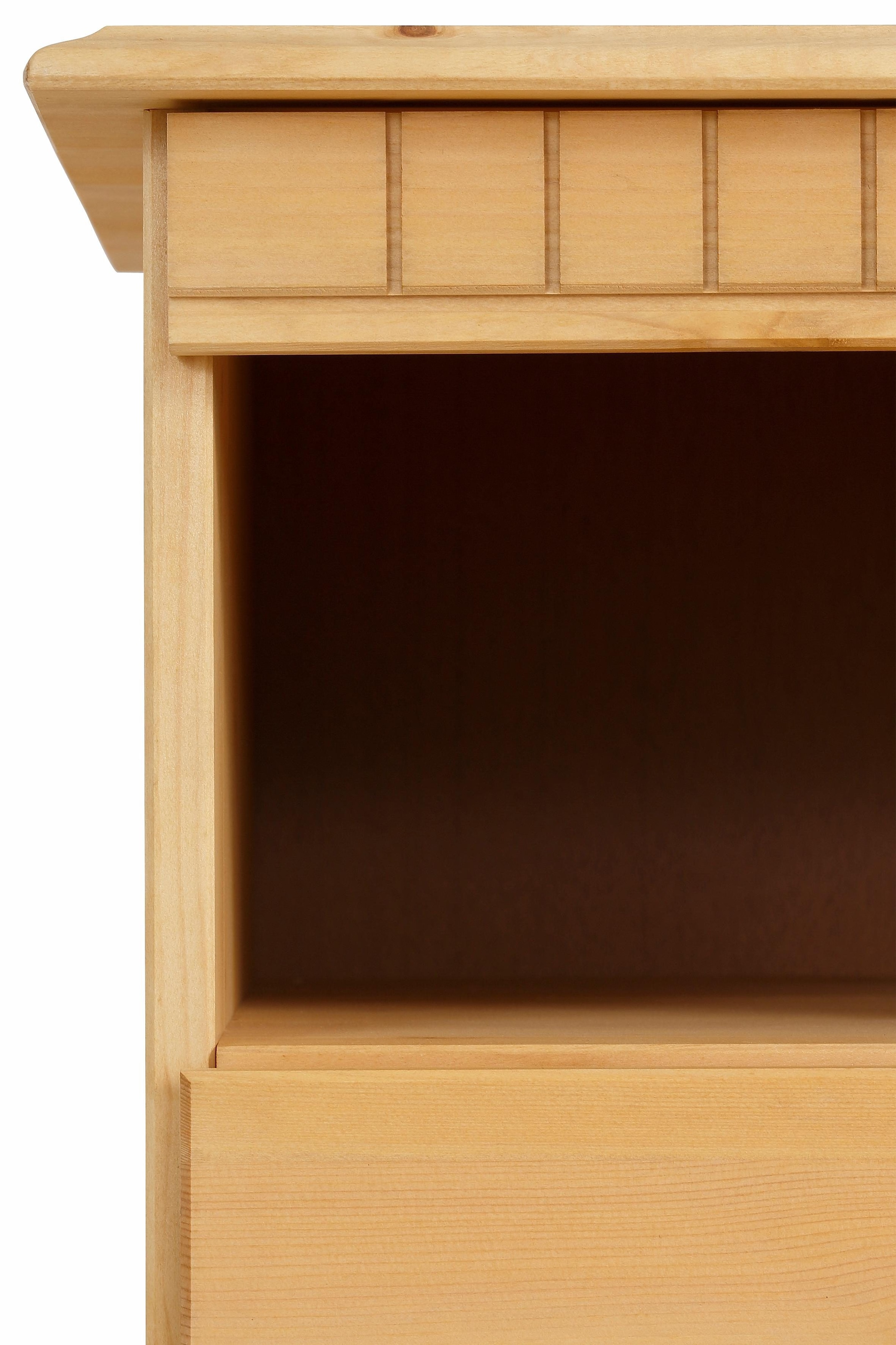 Home affaire Schreibtisch »Lisa«, 140 Breite kaufen aus cm verschiedenen | Massivholz, Farbvarianten, Jelmoli-Versand online in