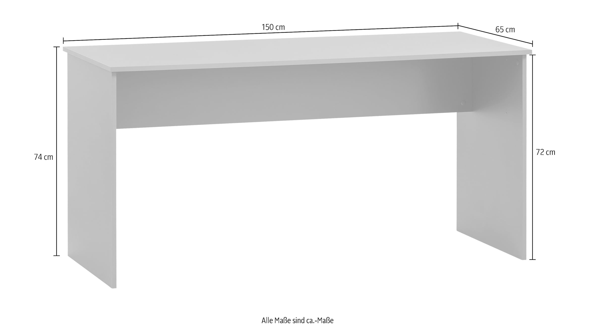 Schildmeyer Schreibtisch »Serie 500«, Breite 150 cm