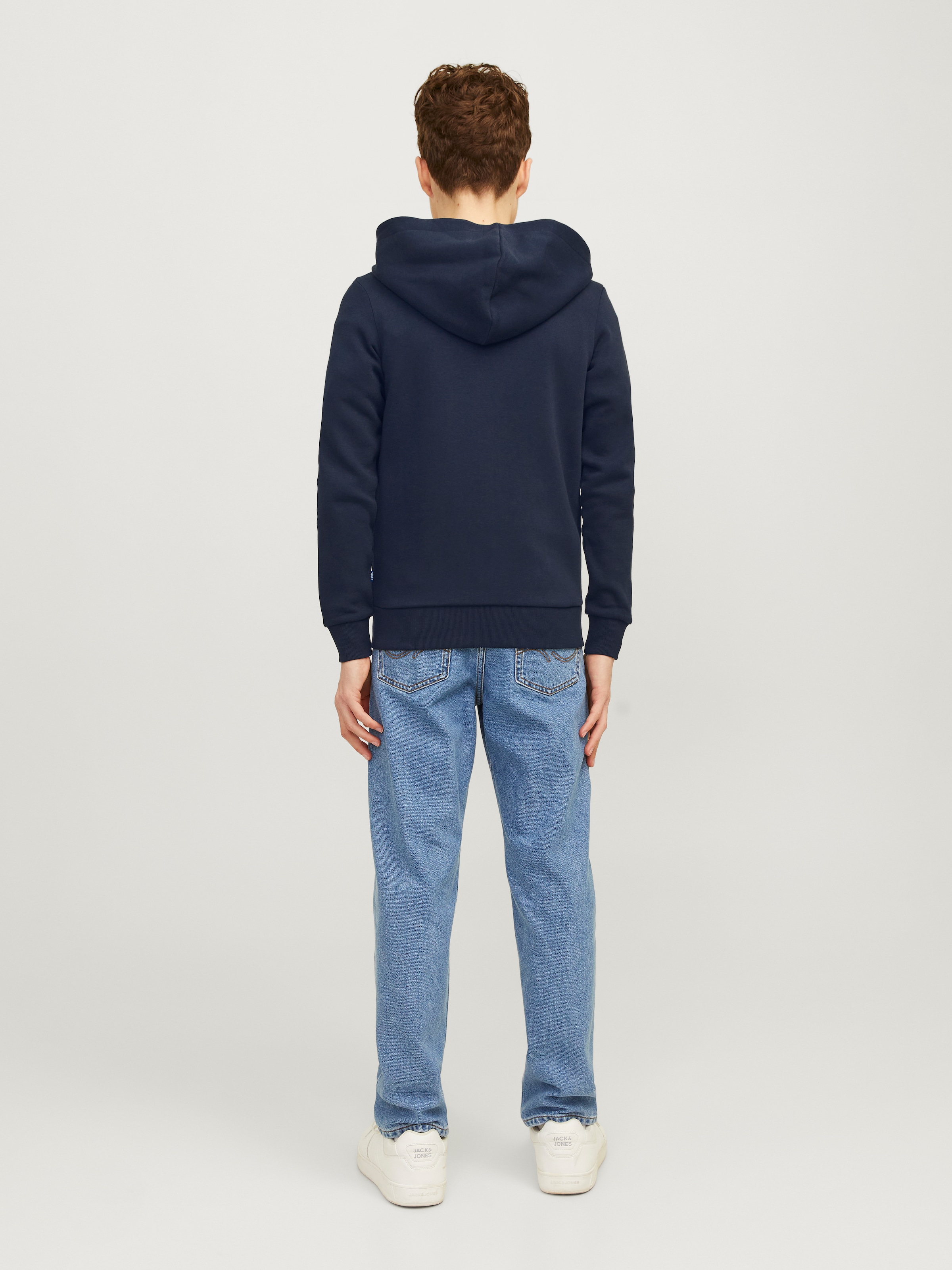 Jack & Jones Junior Kapuzensweatjacke »JJELOGO SWEAT ZIP HOOD 2C 24/25 NOOS JNR«