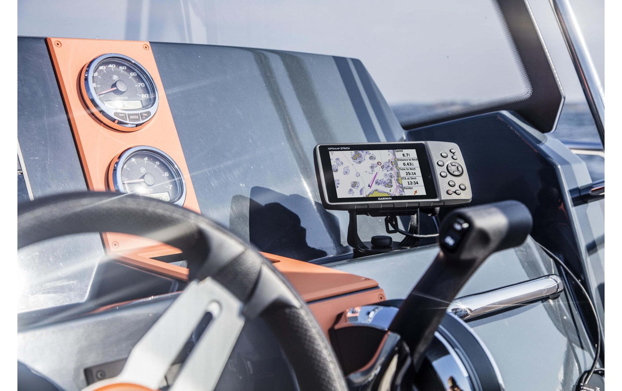 Garmin mobiles Navigationsgerät »GPSMAP 276Cx«, (Weltweit inklusive lebenslanger Kartenupdates)