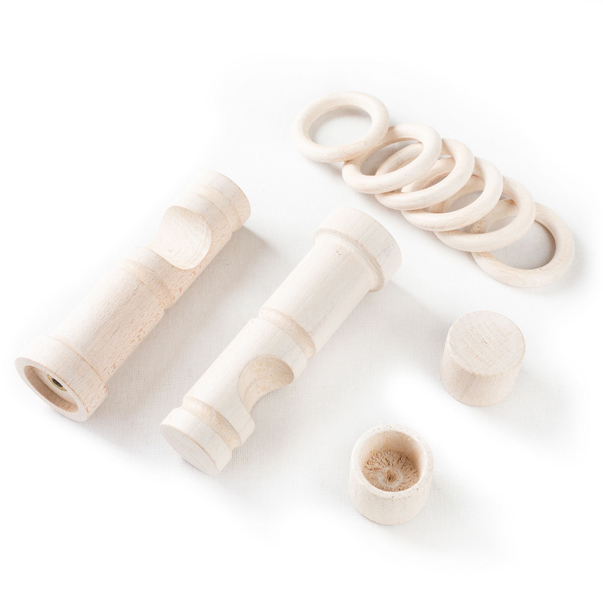SN DECO GROUP Gardinenstange »Cafiro«, 1 läufig-läufig, Fixmass, 28 mm, Holz, verschiedene Längen und Farben, Komplettset