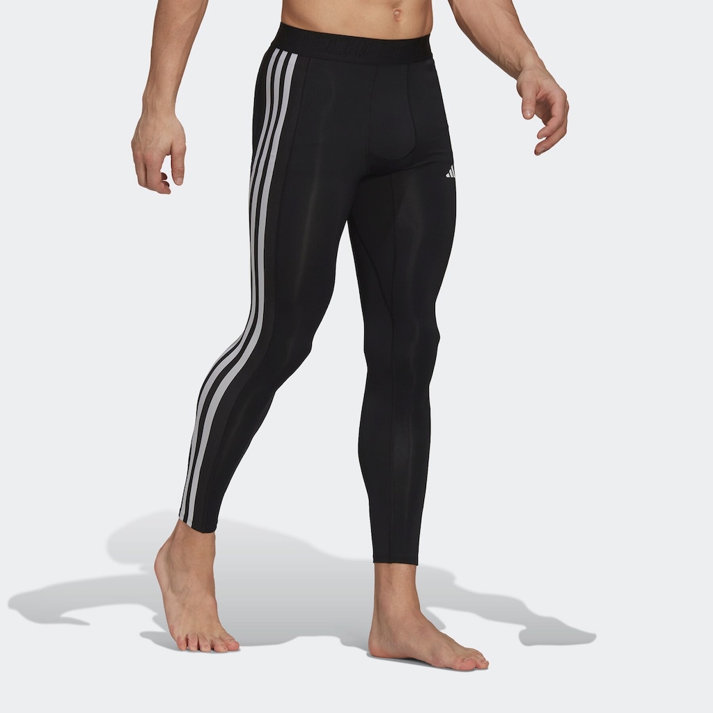 adidas Performance Trainingstights »TECHFIT 3STREIFEN TRAINING LANGE TIGHT«, (1 tlg.)