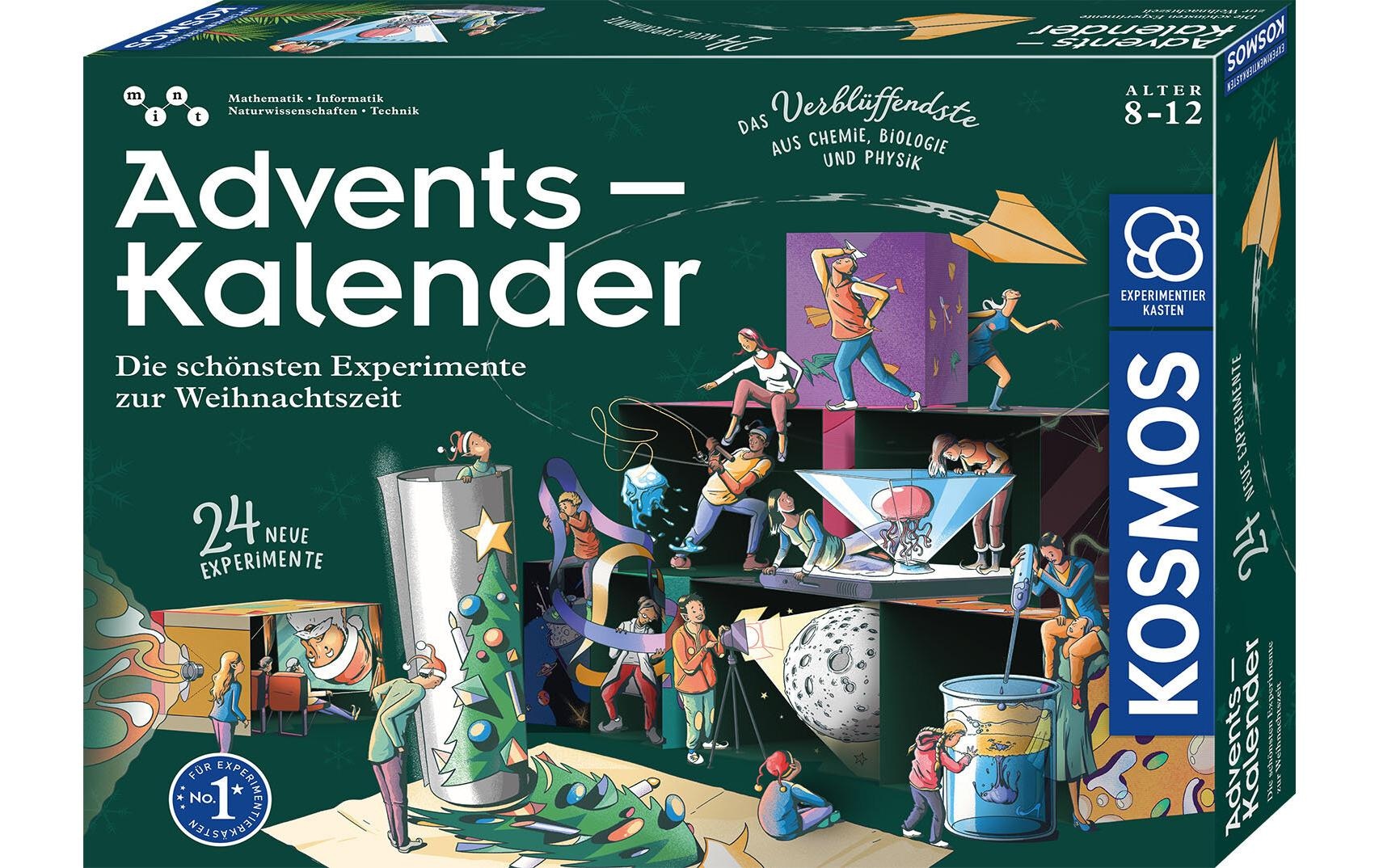 Adventskalender »Experimente 2024«, ab 8 Jahren