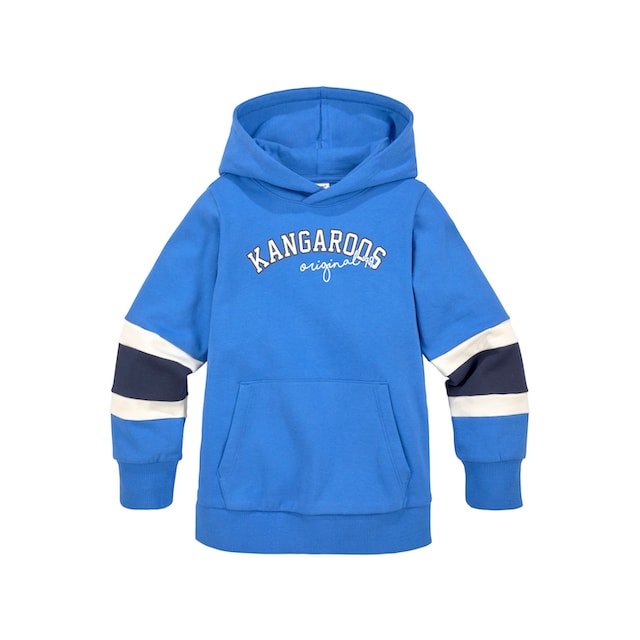❤ KangaROOS Kapuzensweatshirt »für kleine Jungen«, mit Streifen an den  Ärmeln entdecken im Jelmoli-Online Shop