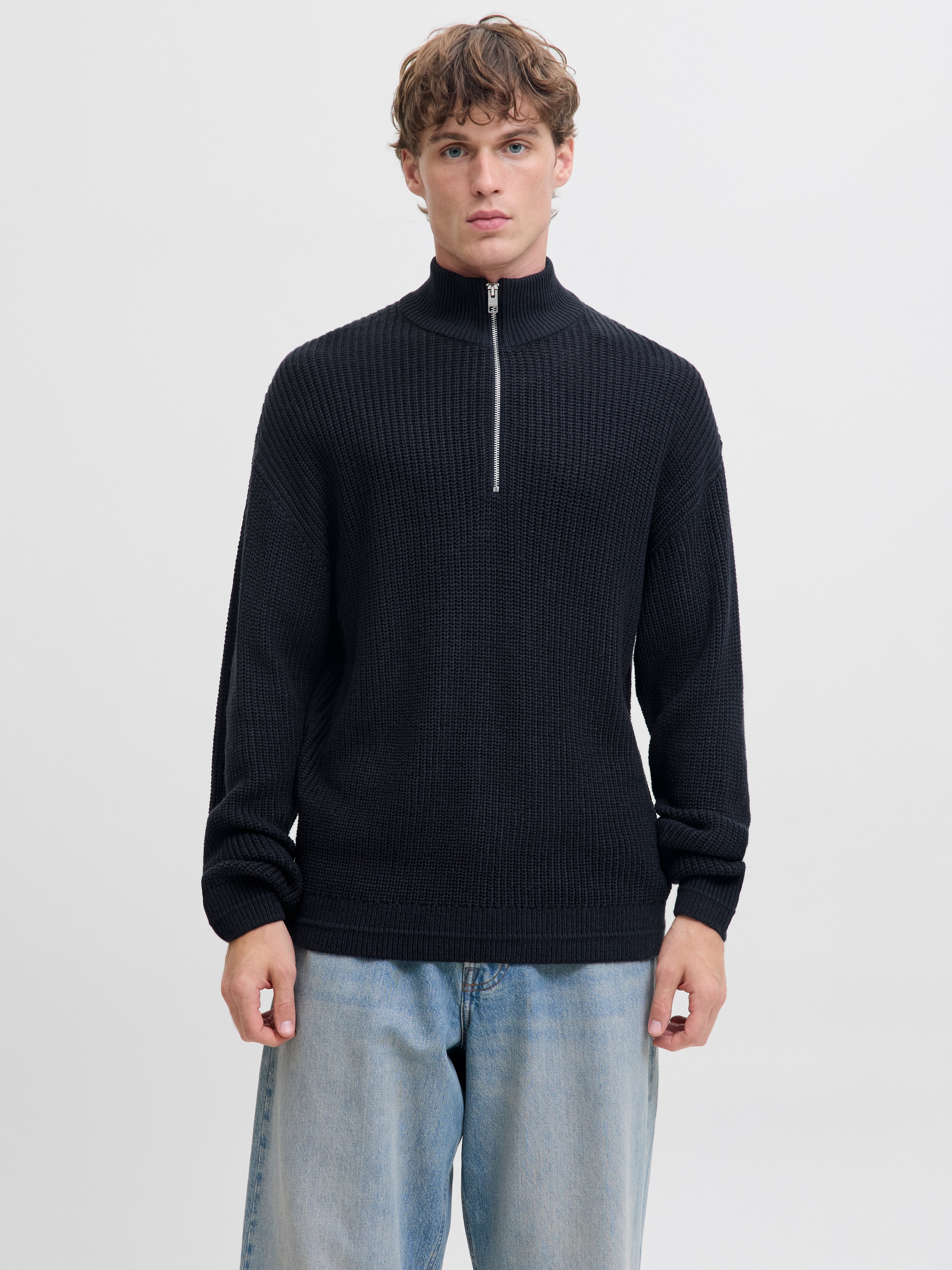 Jack & Jones Troyer »JJKAITO KNIT HALF ZIP BF«