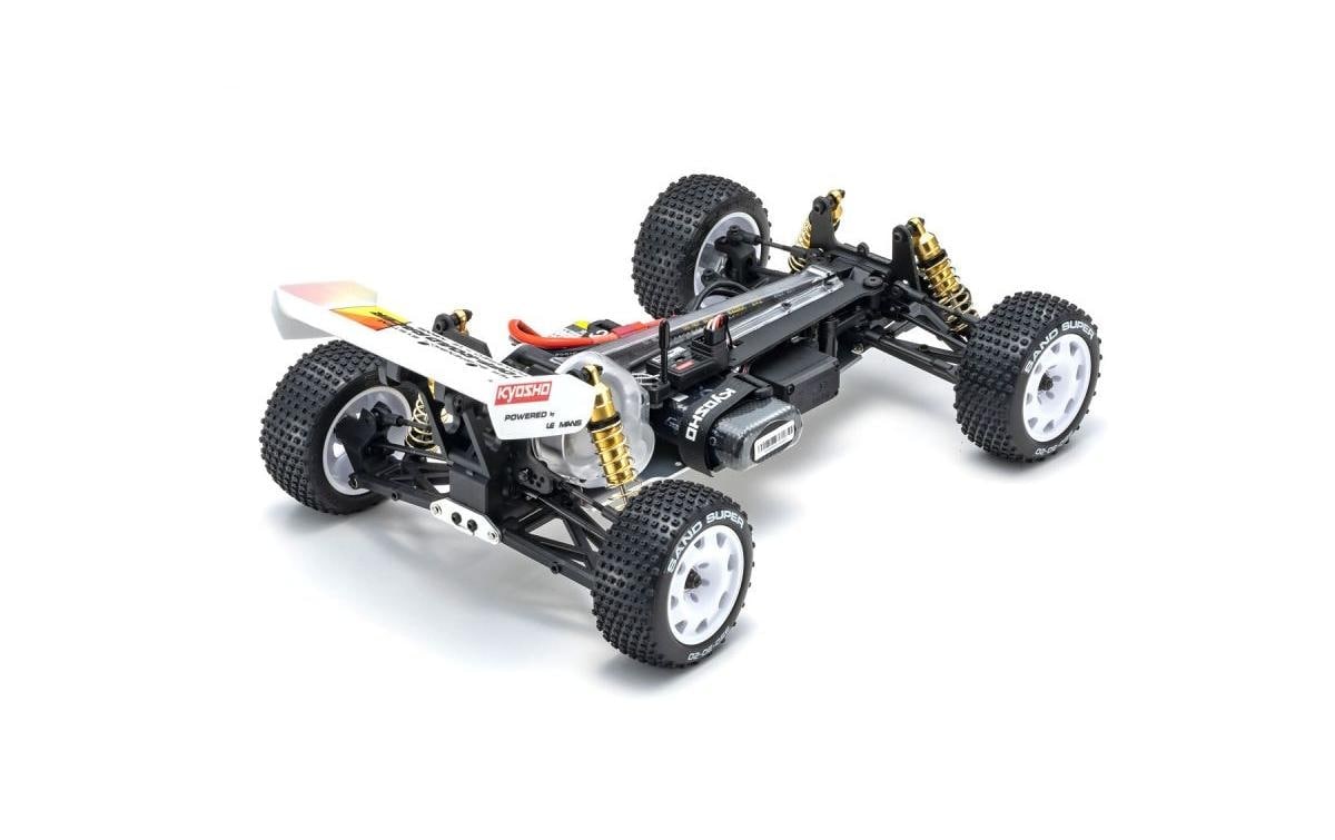 RC-Buggy »Kyosho Optima Mid, 4WD, Legendary Series Bausatz,«, Unlackiert