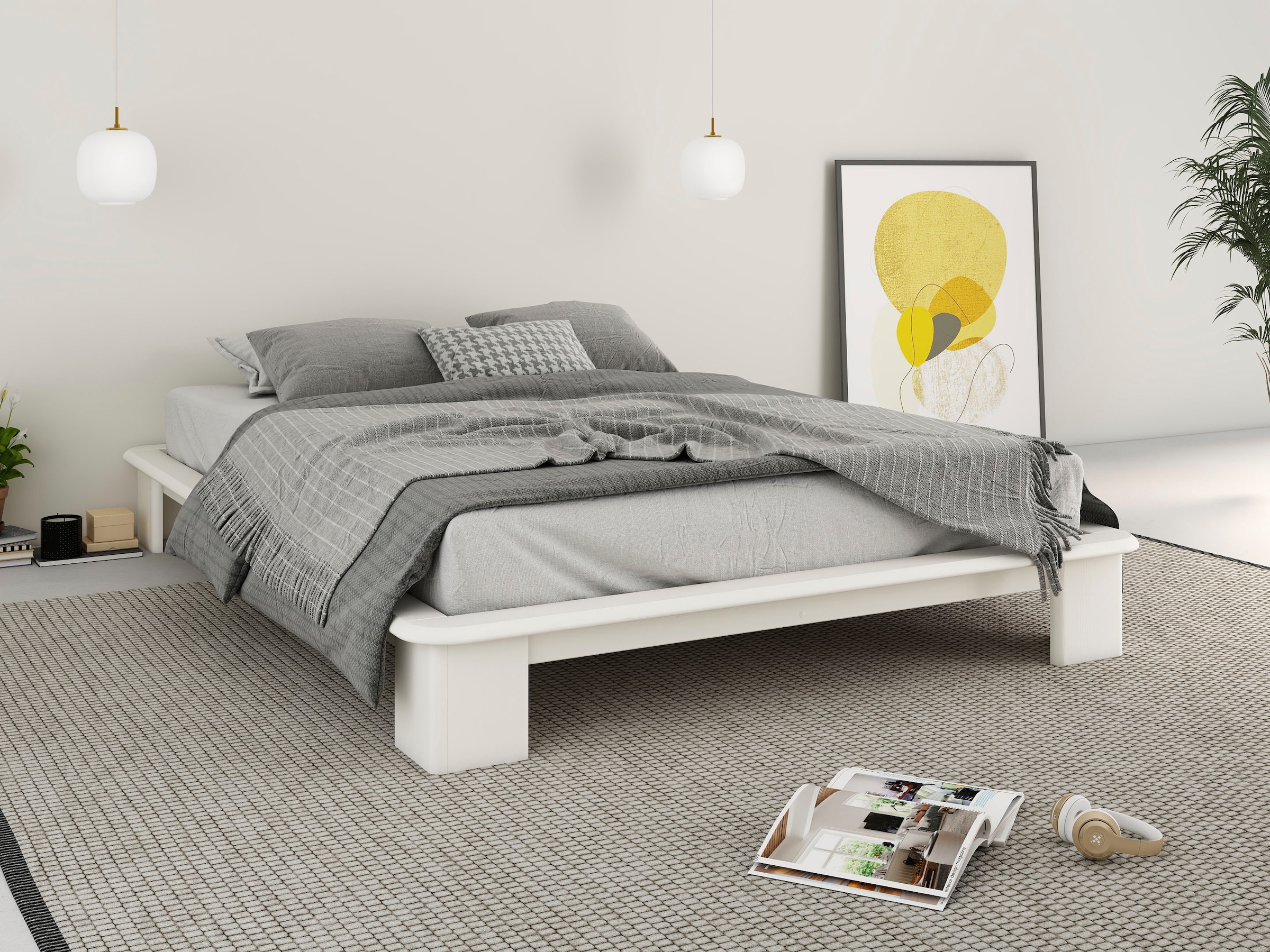 Home affaire Futonbett »"FUTON Zoll«, zertifiziertes Massivholz