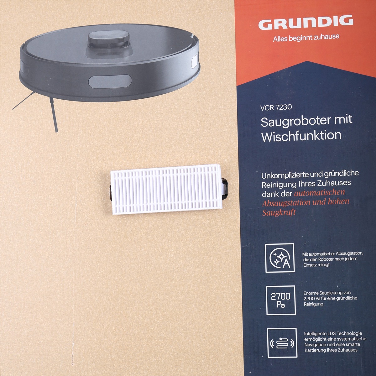 Grundig »Grundig Hepa Filter zu VCR 7230«