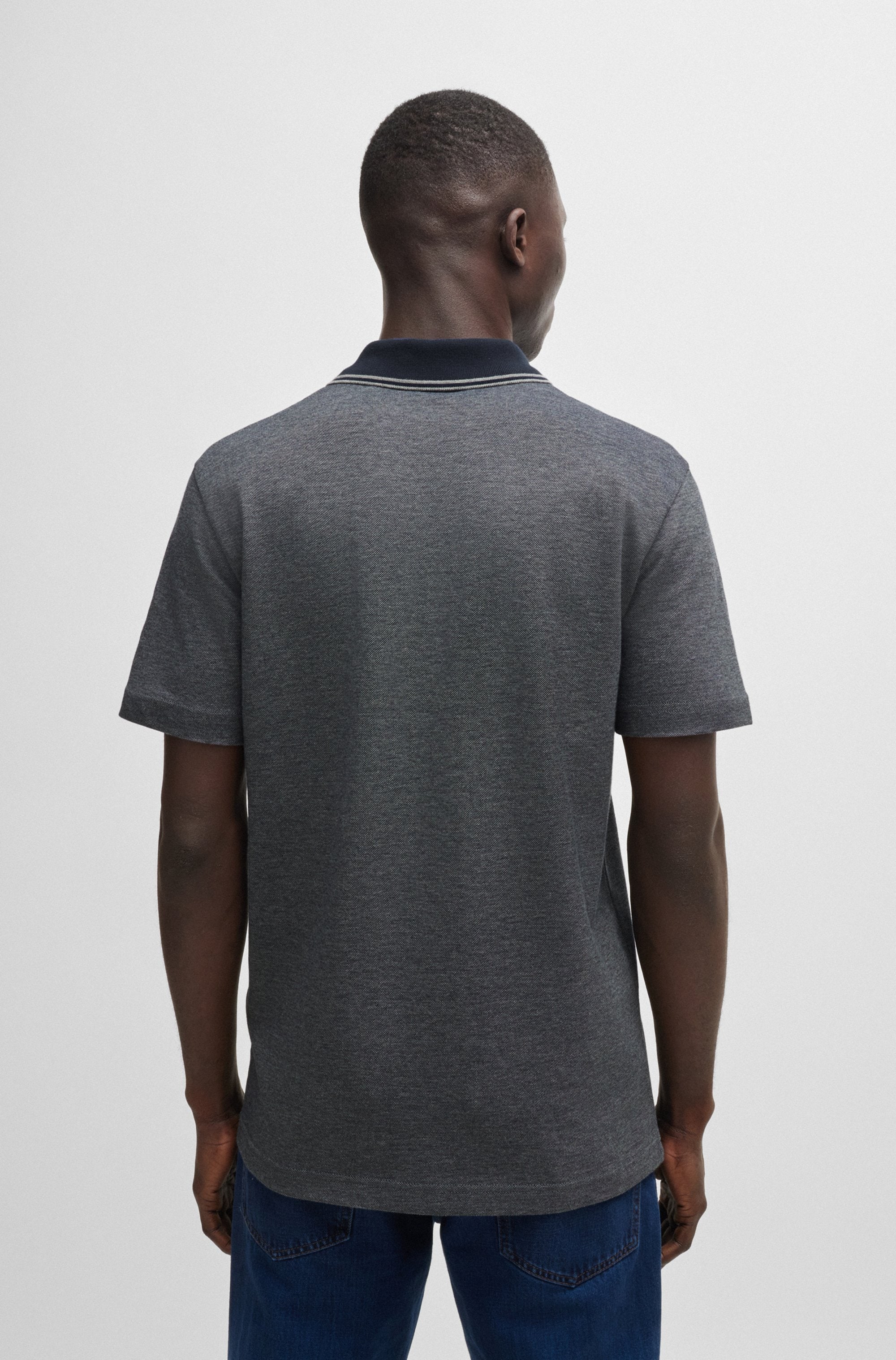 BOSS ORANGE Poloshirt »PeoxfordNew«, mit Polokragen