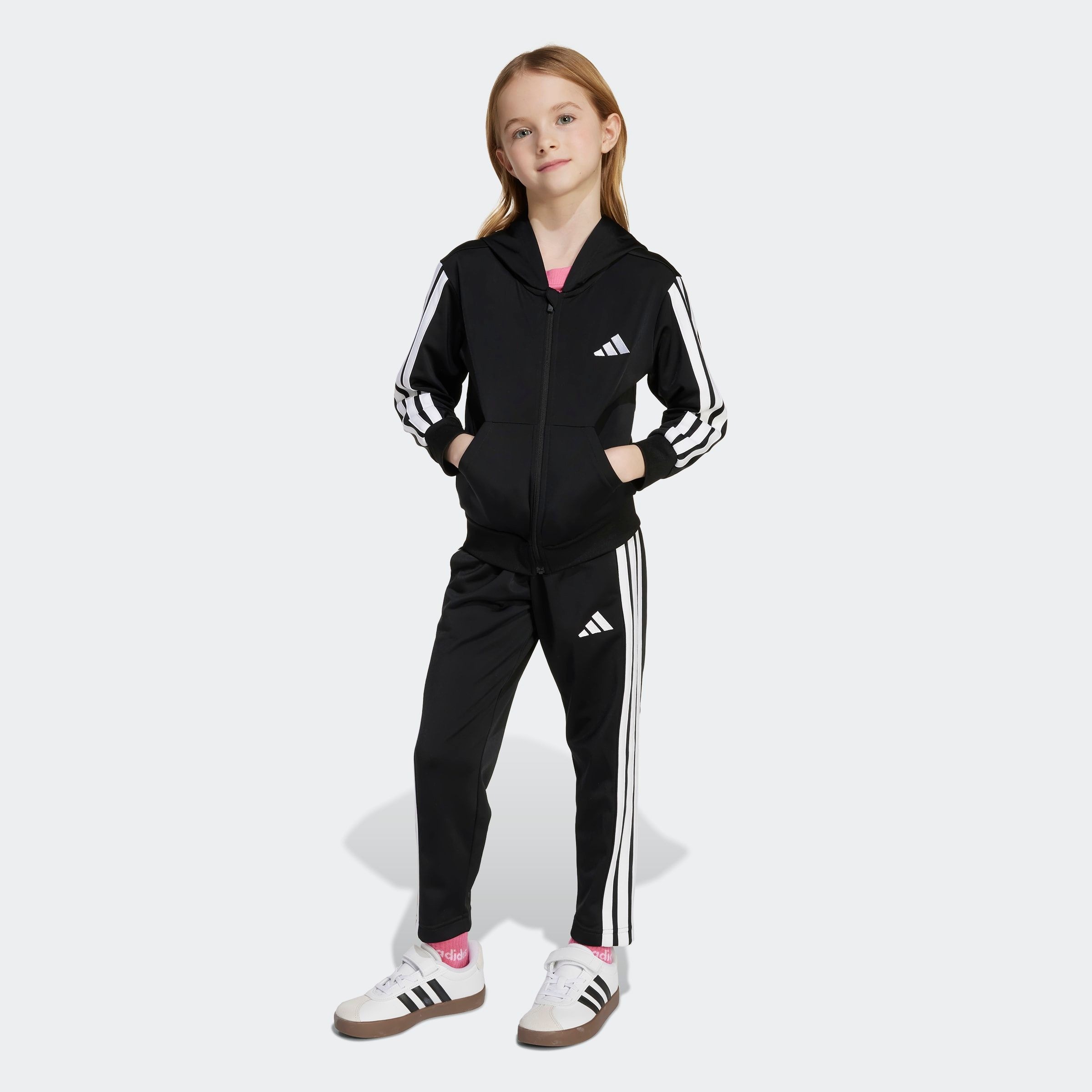 adidas Sportswear Trainingsanzug »LK 3S HD TR TS«, (2 tlg.)