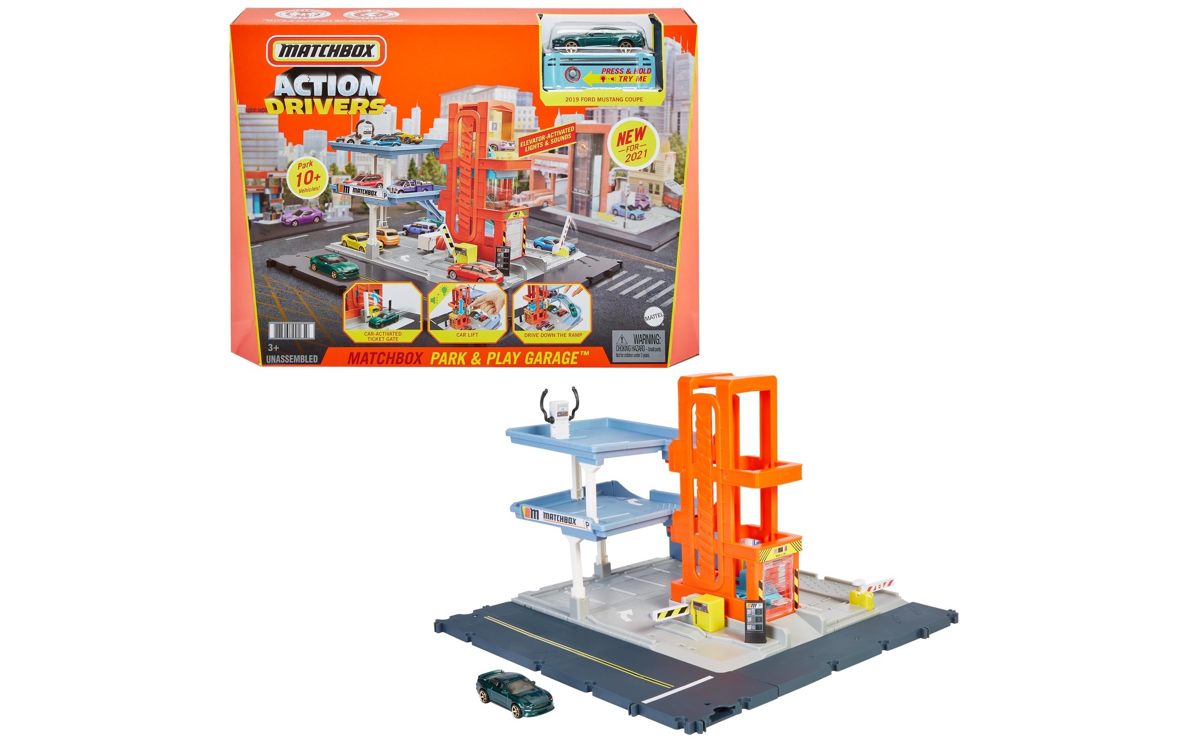 MATCHBOX Spiel-Parkgarage »Spielset«