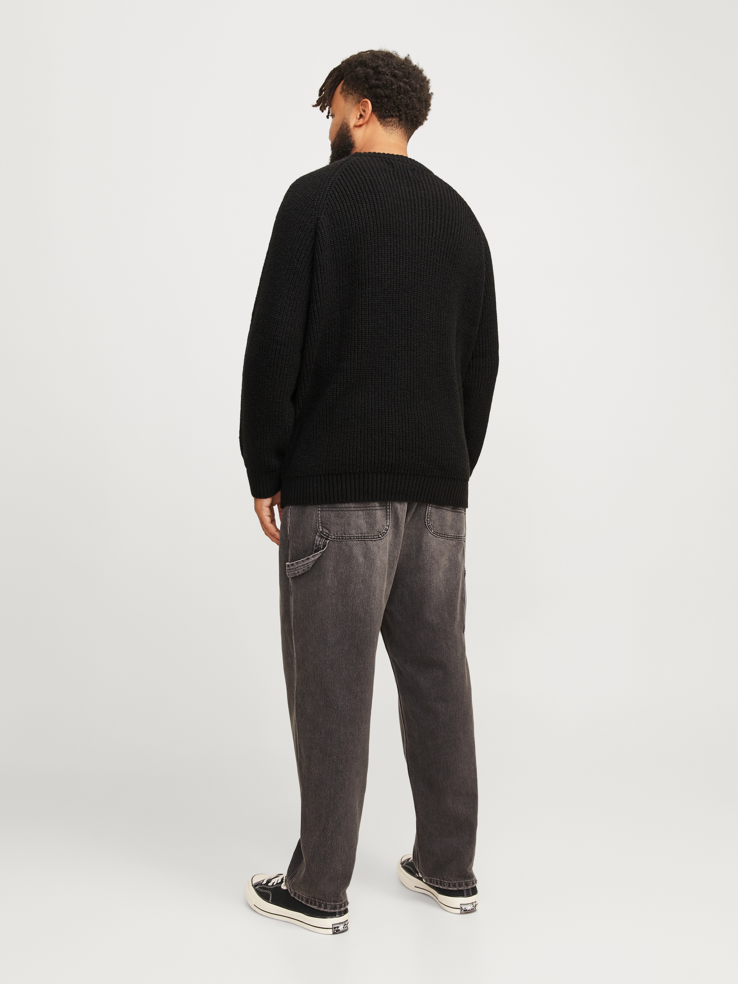 Jack & Jones PlusSize Rundhalspullover »JJJONES KNIT CREW NECK PLS«