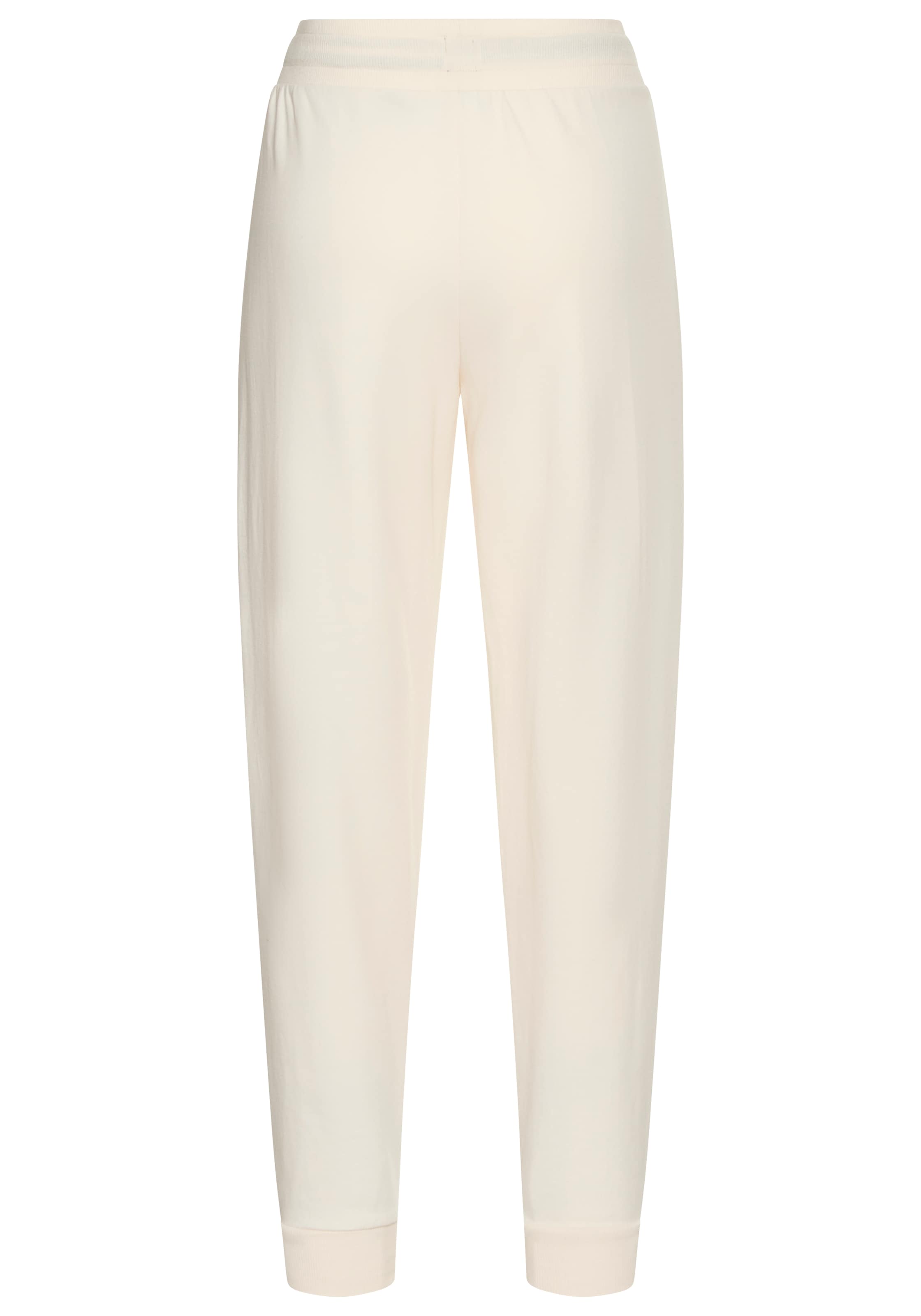 BOSS Relaxhose »CP Stripe_Pants Cuff«, mit kontrastfarbener Kordel