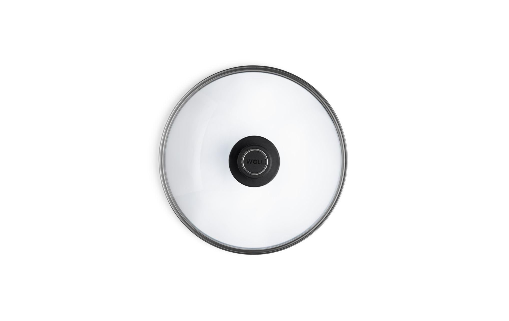 Couvercle rond en verre 26 cm - Woll - Transparent - Verre