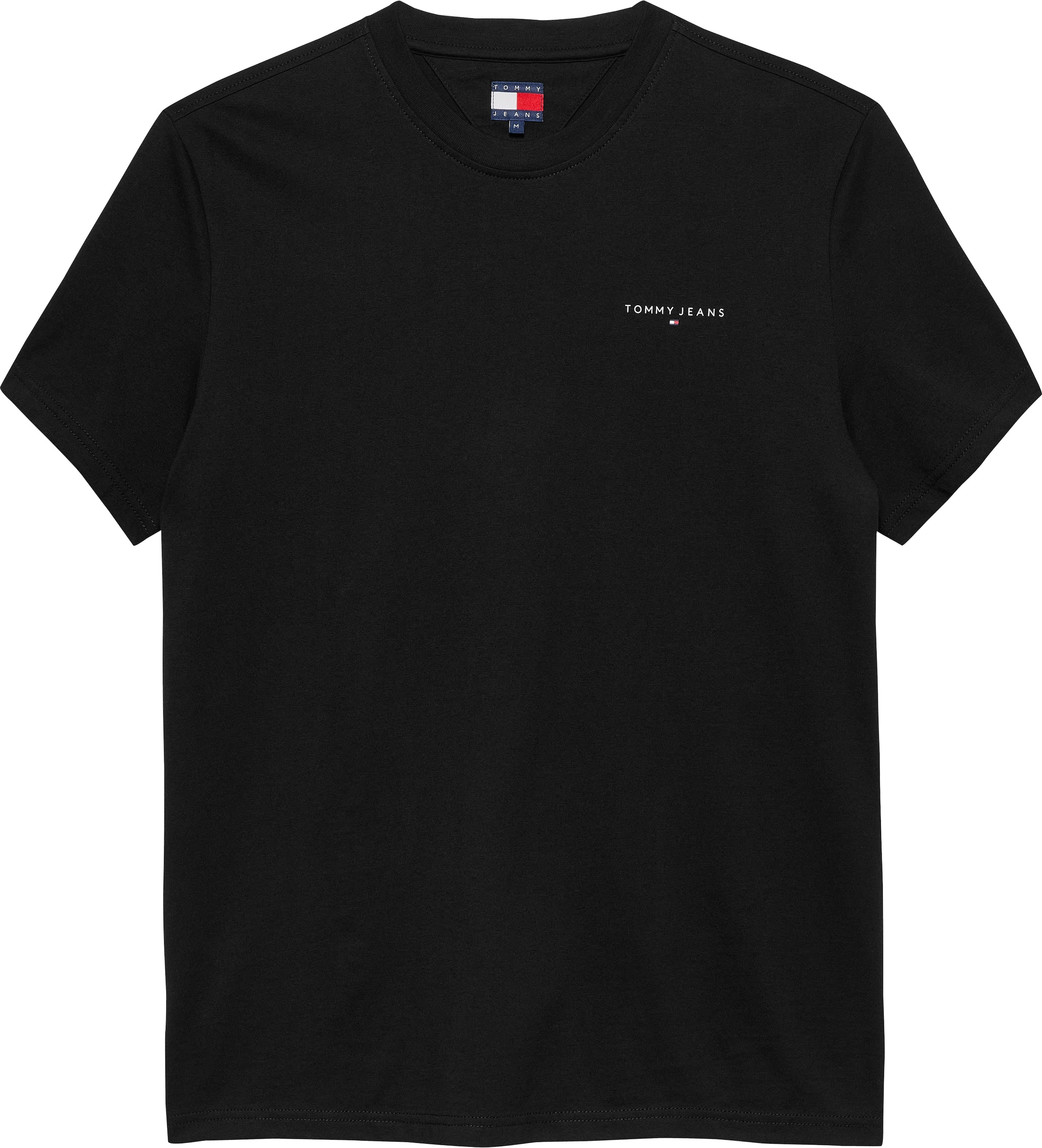 Tommy Jeans T-Shirt »TJM SLIM LINEAR CHEST TEE EXT«, Mit Rundhalsausschnitt