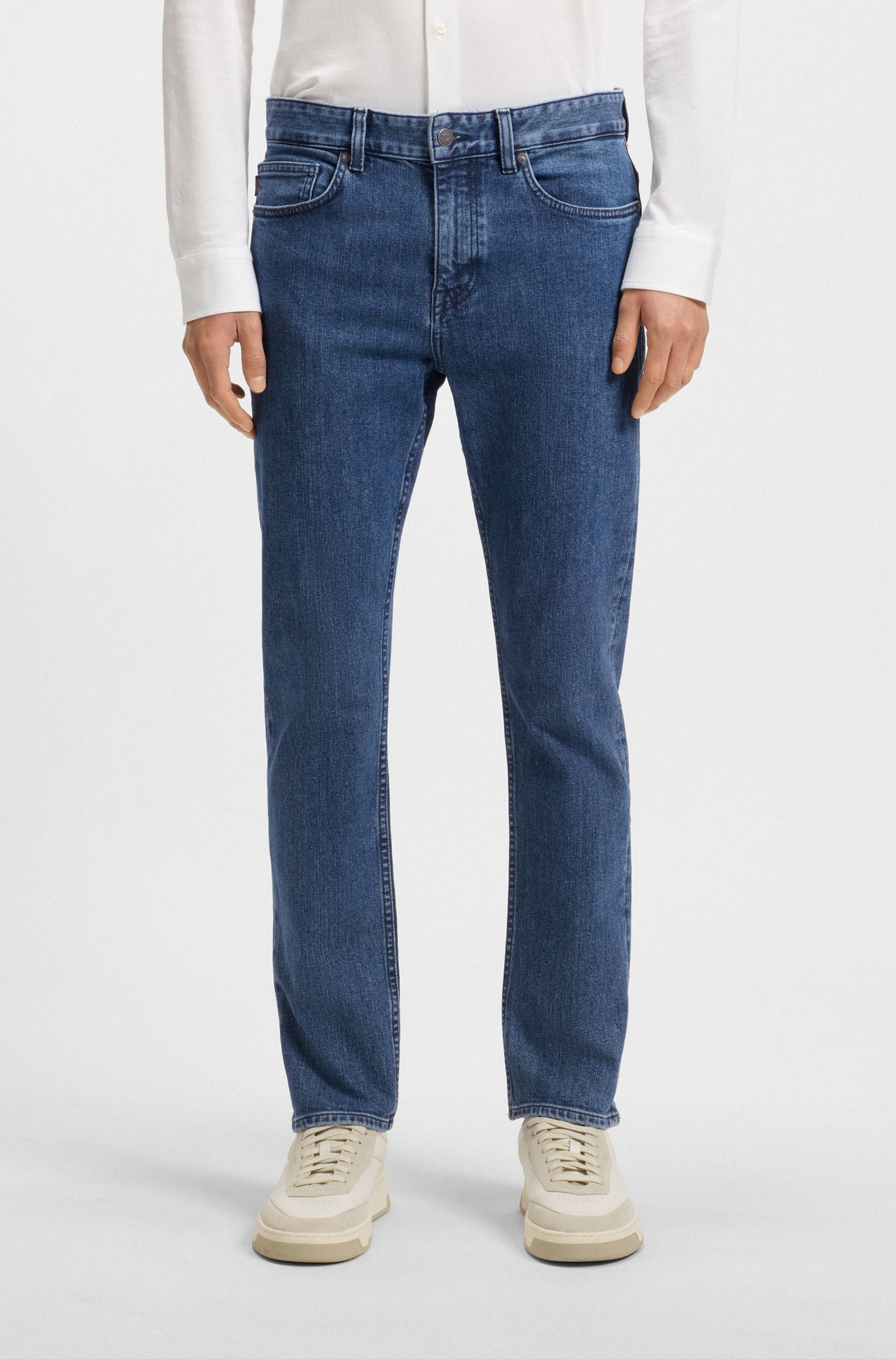 BOSS ORANGE Slim-fit-Jeans »Delaware« in dezenter Waschung