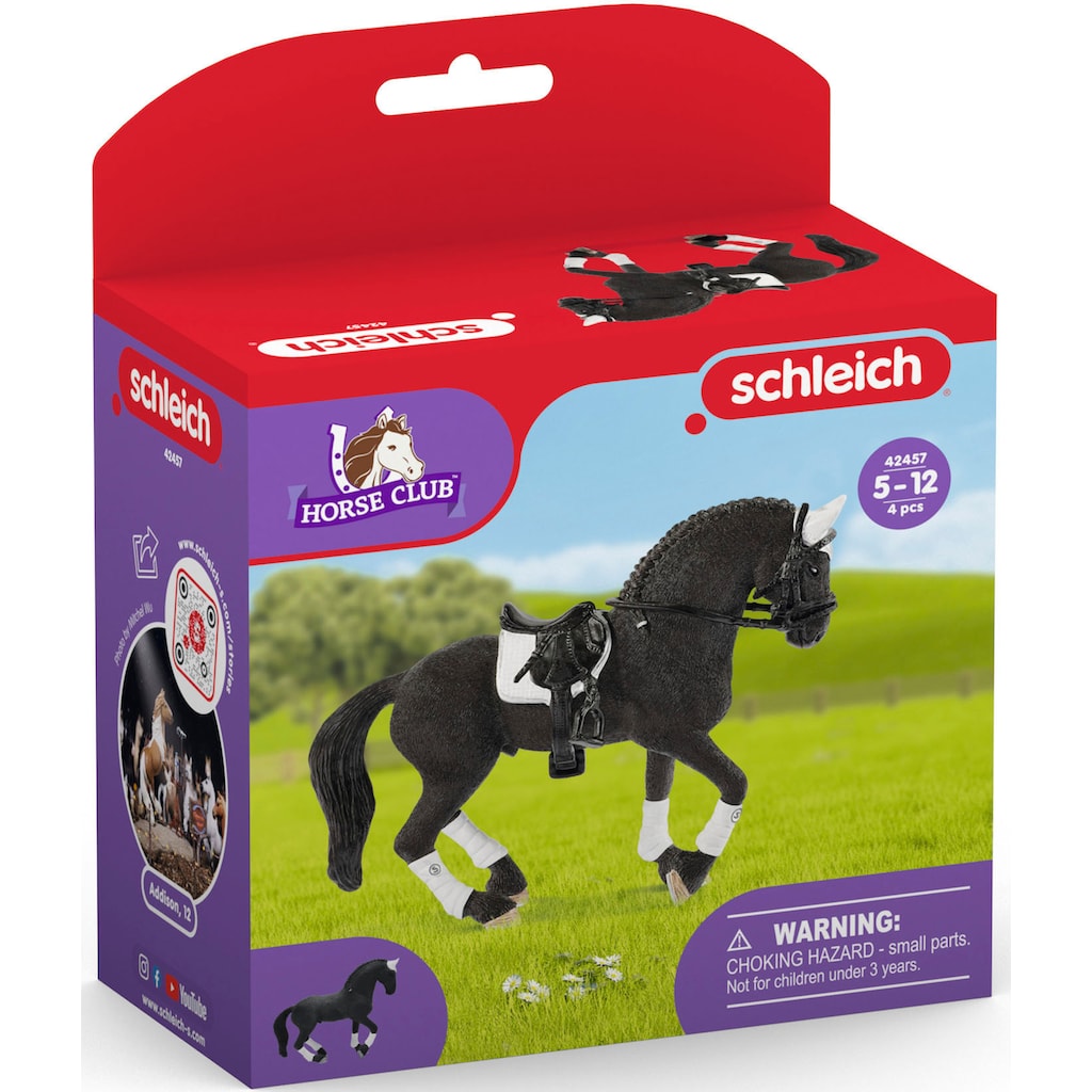 Schleich® Spielfigur »HORSE CLUB, Friese Hengst Reitturnier (42457)«