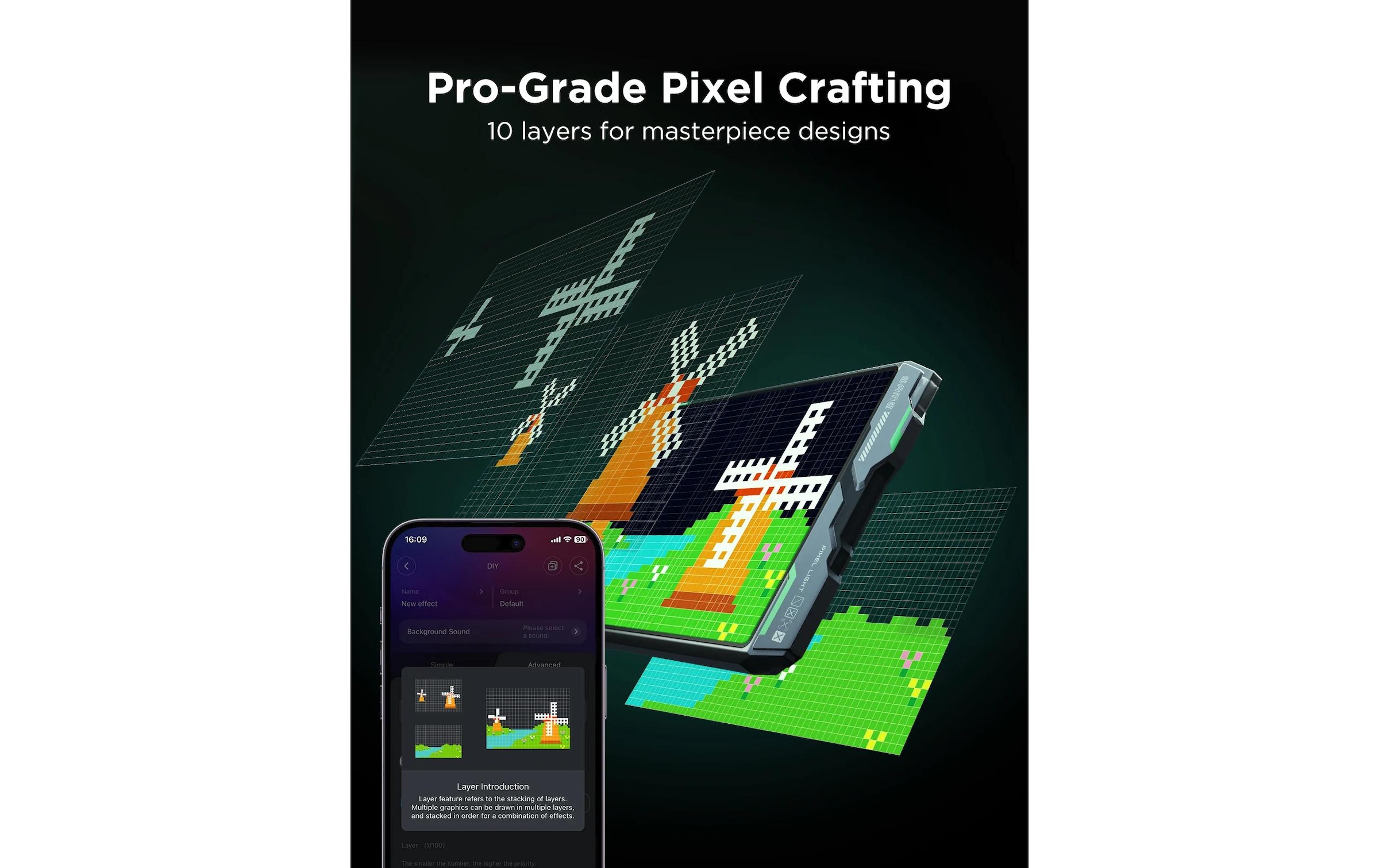 Govee LED Tischleuchte »13,5 x 13,5 cm«