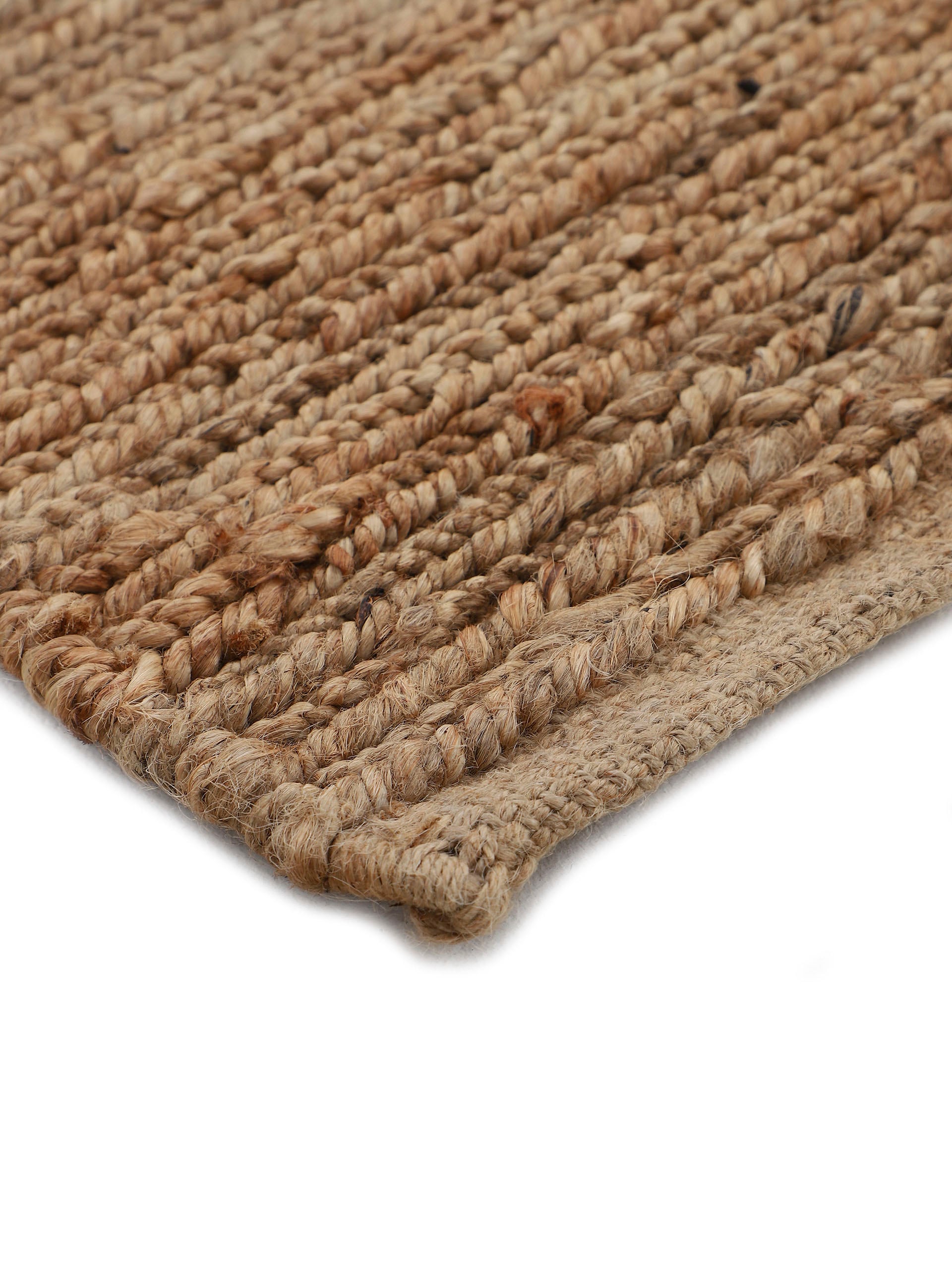 carpetfine Teppich »Nala Juteteppich Naturfaser«, rund, 9 mm Höhe, wendbar, aus 100% Jute, in vielen Grössen und Formen, quadratisch, rund