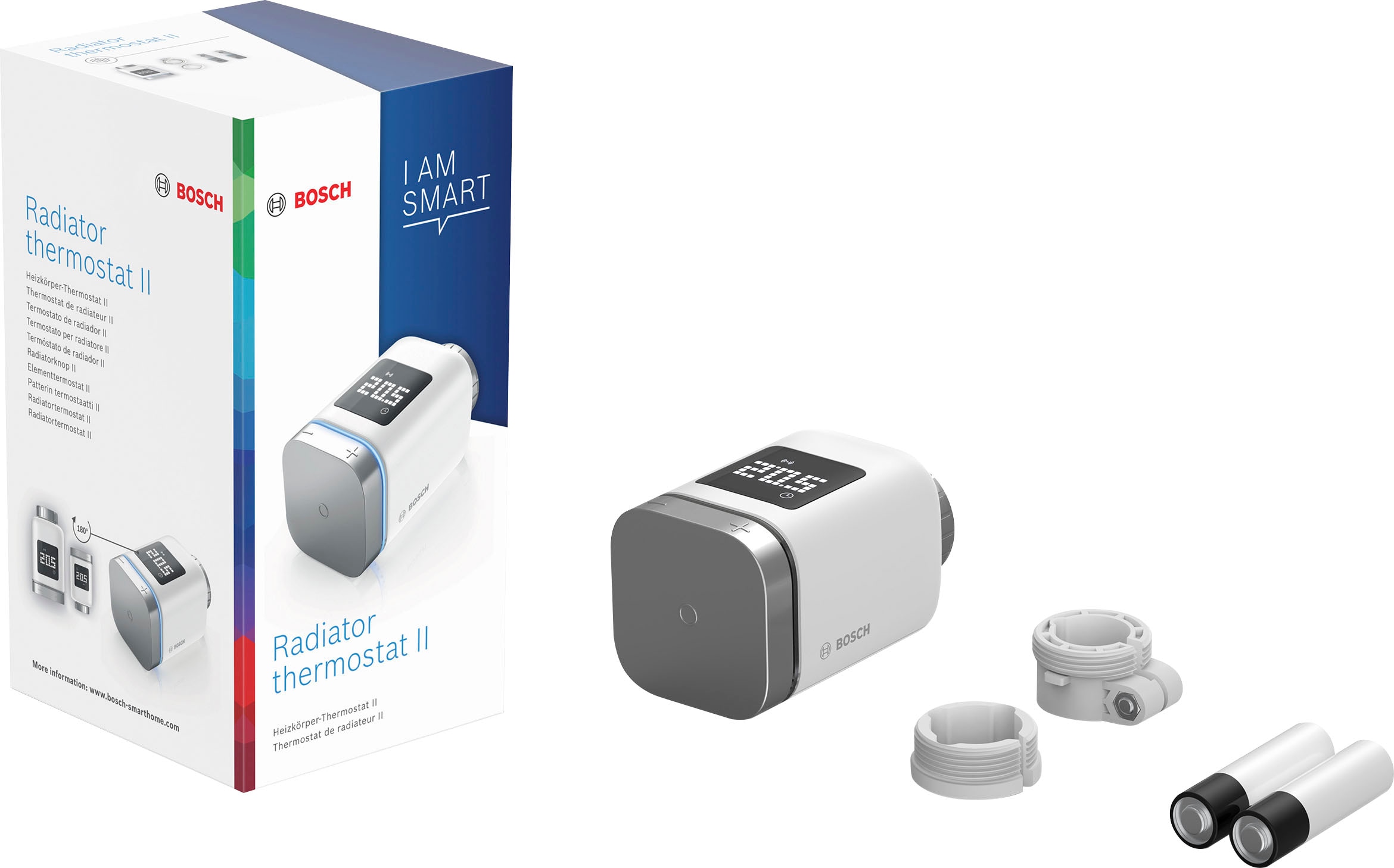 BOSCH Heizkörperthermostat »Heizkörper-Thermostat II«