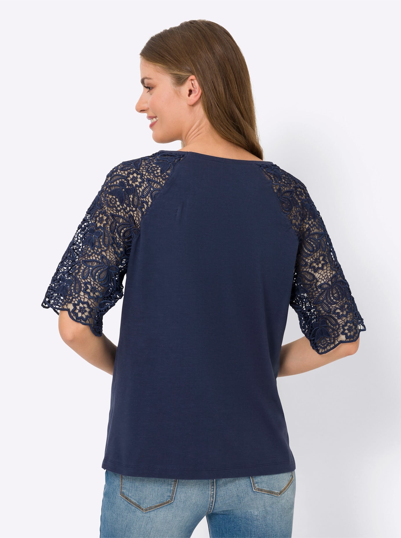 heine Spitzenshirt »Shirt«, (1 tlg.)