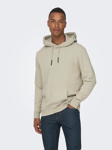 ONLY & SONS Kapuzensweatshirt »ONSCERES HOODIE SWEAT NOOS«, Baumwollmischung, regular fit