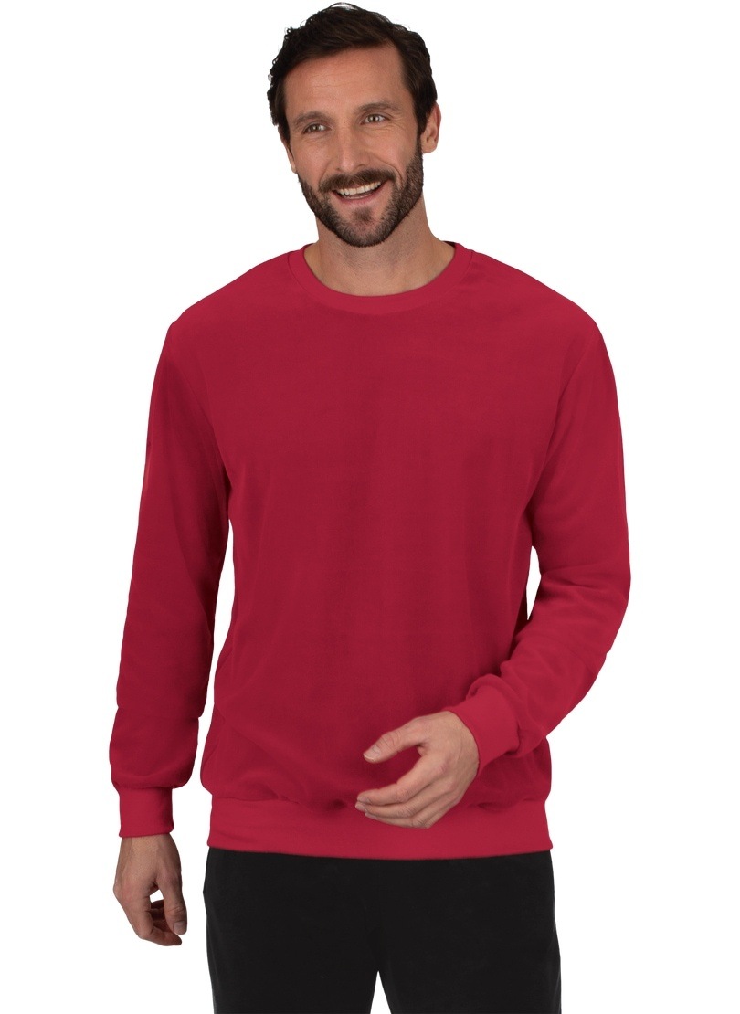 Trigema Sweatshirt »TRIGEMA Nicki-Shirt«