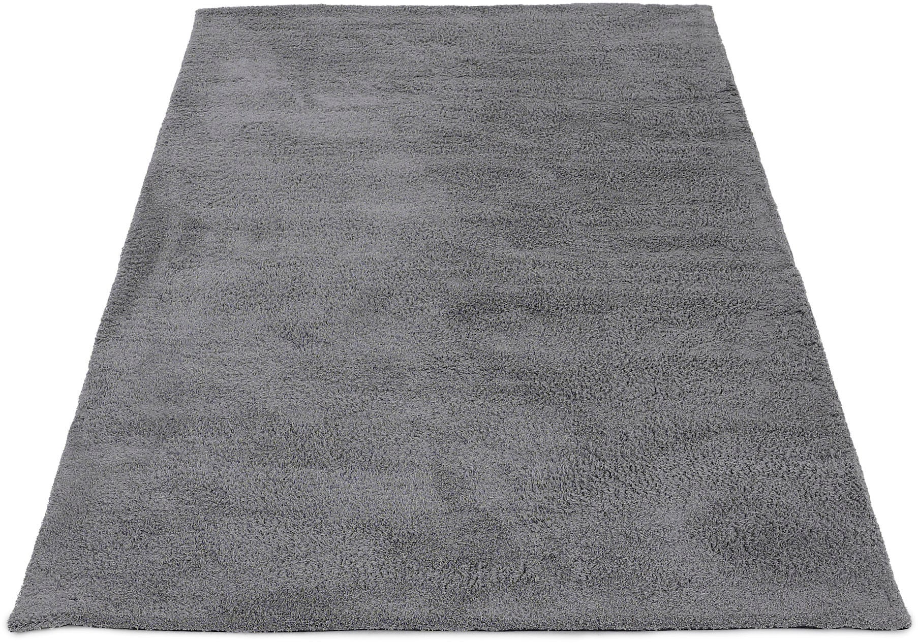 carpetfine Hochflor-Teppich »Silky«, rechteckig, Shaggy, Langflor, uni, besonders weich, handarbeit