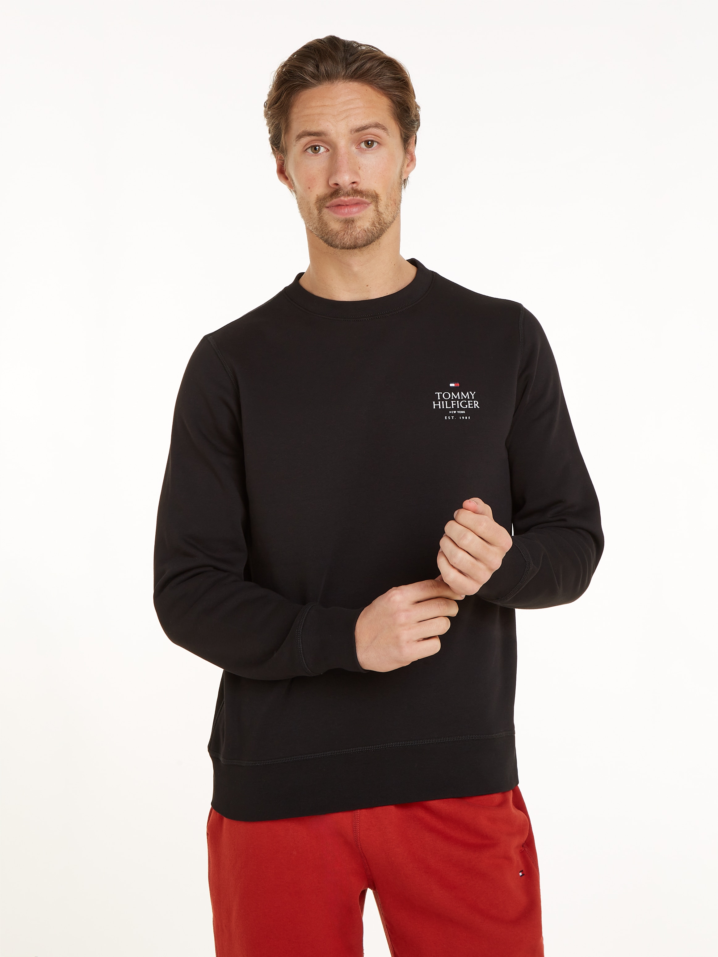 Tommy Hilfiger Sweatshirt »HILFIGER STACK SWEATSHIRT«