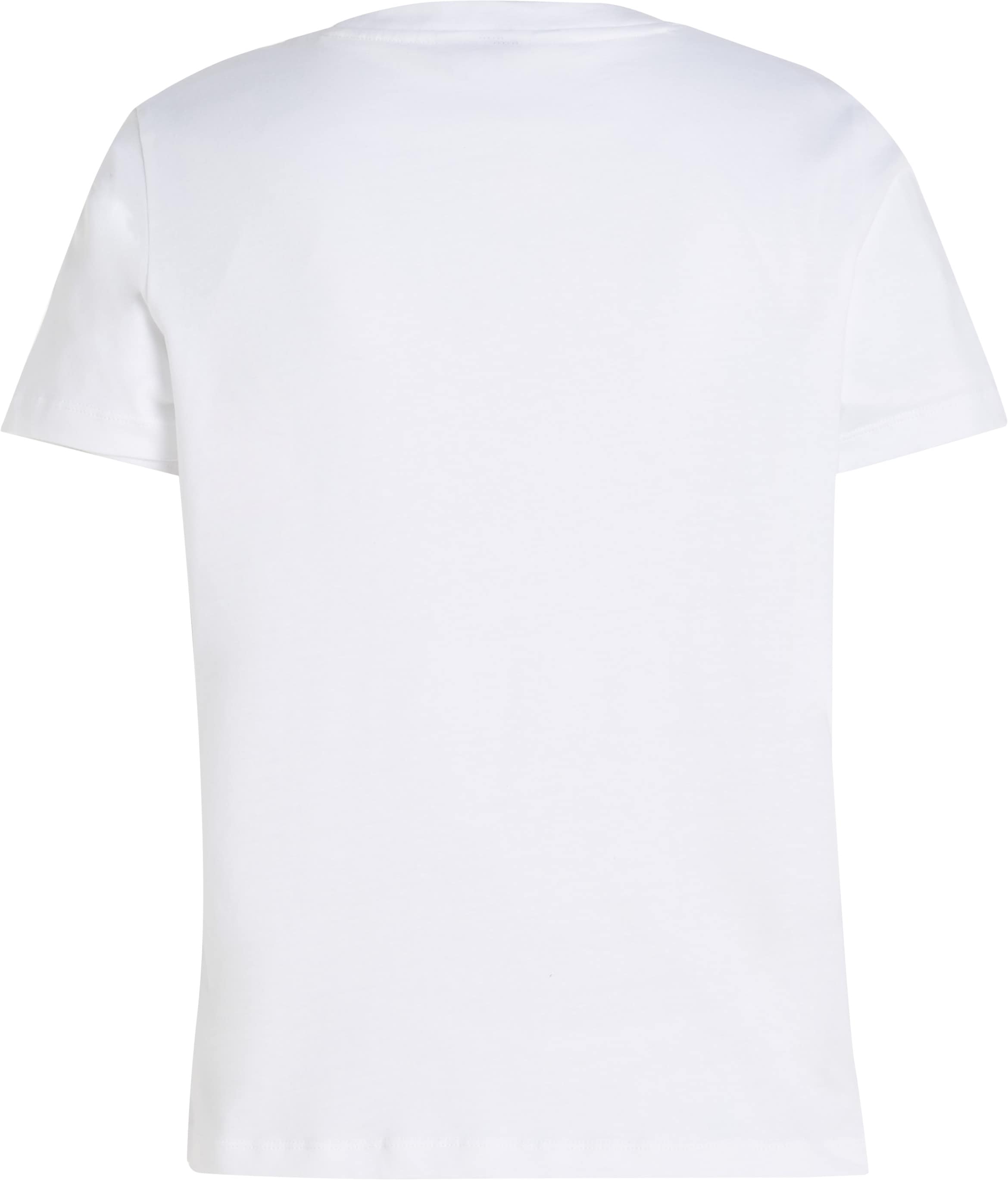Tommy Hilfiger T-Shirt »REG CORP LOGO C-NK SS«, mit Logoschriftzug