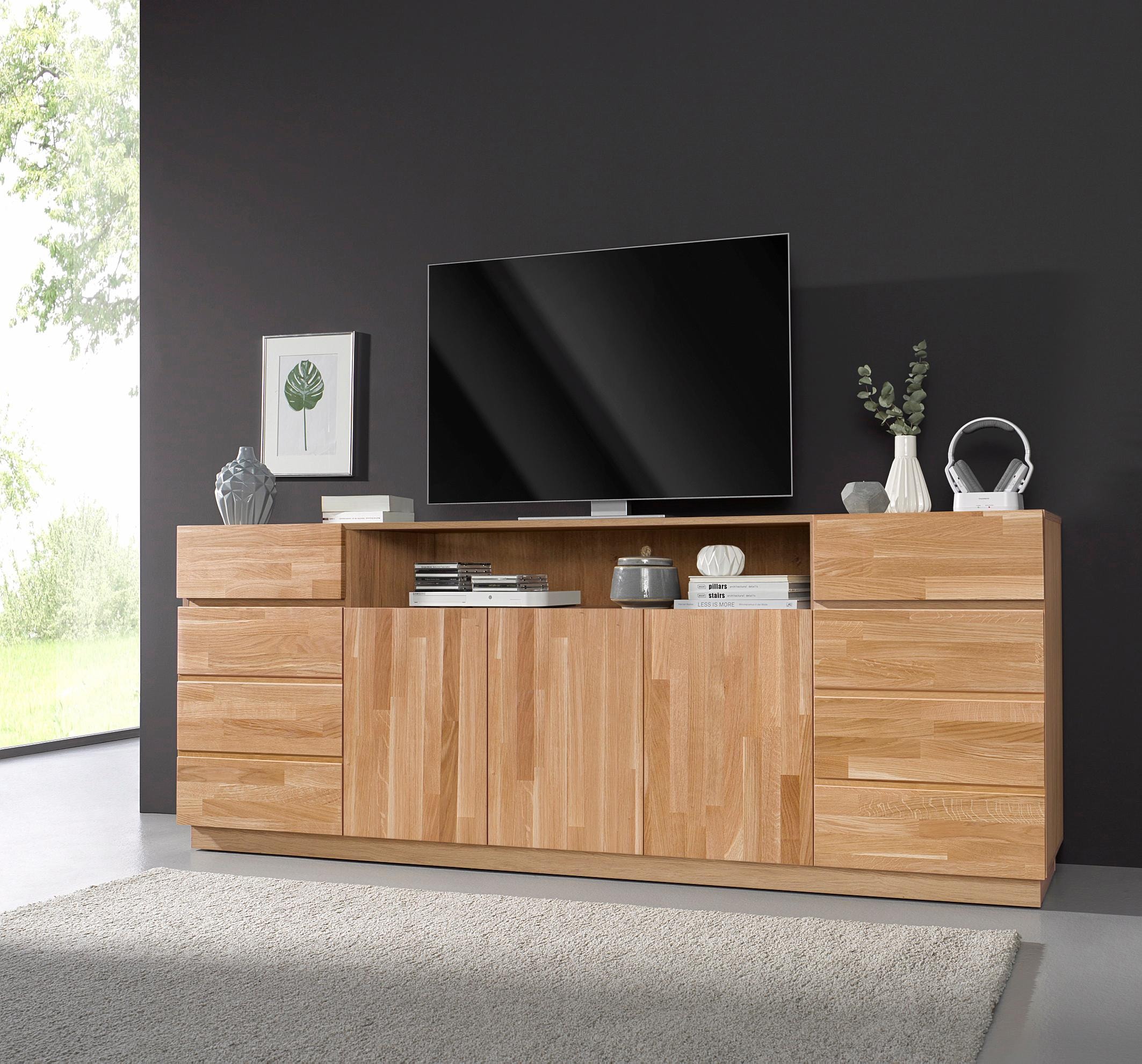 Home affaire Sideboard, Breite 220 cm mit 5 Türen online shoppen |  Jelmoli-Versand