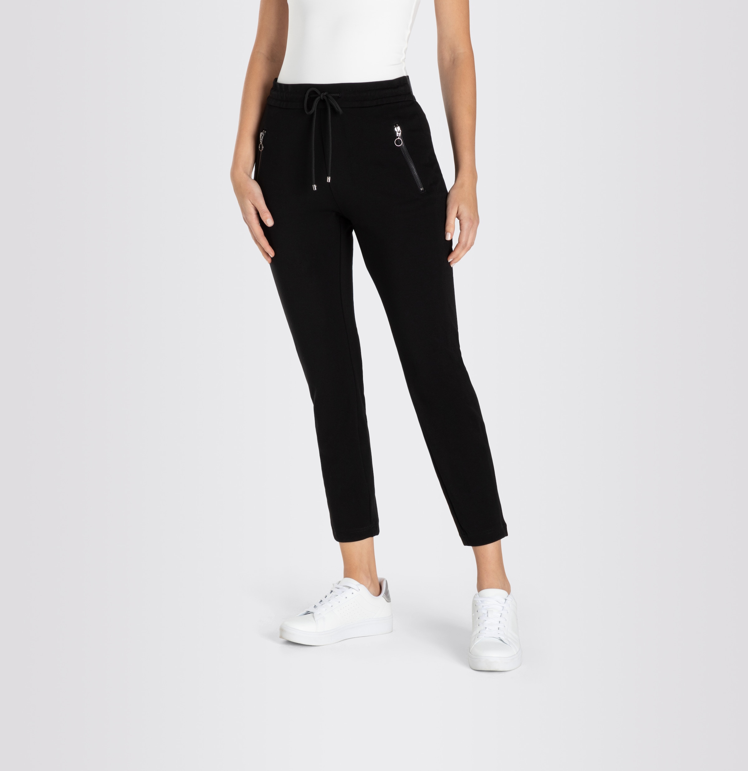 MAC Jerseyhose »easy smart«, mit dezenten Reisserschluss-Taschen