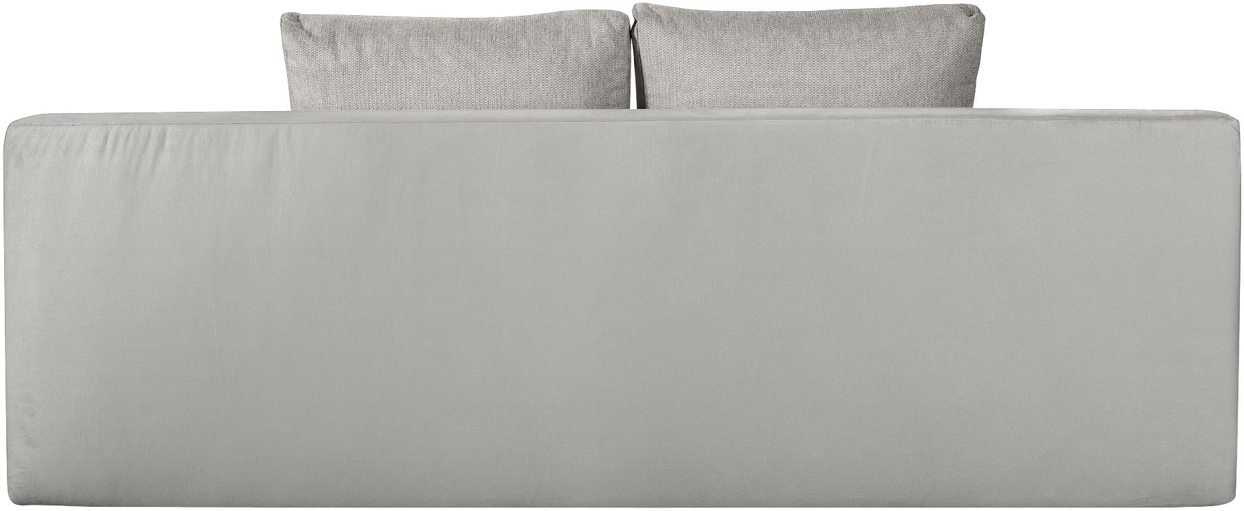 COLLECTION AB Schlafsofa »Chicago, B: 200 cm, Liegefl. 146x200 cm«, mit Bettfunktion, Bettkasten & 2 Armlehnenkissen, Federkern