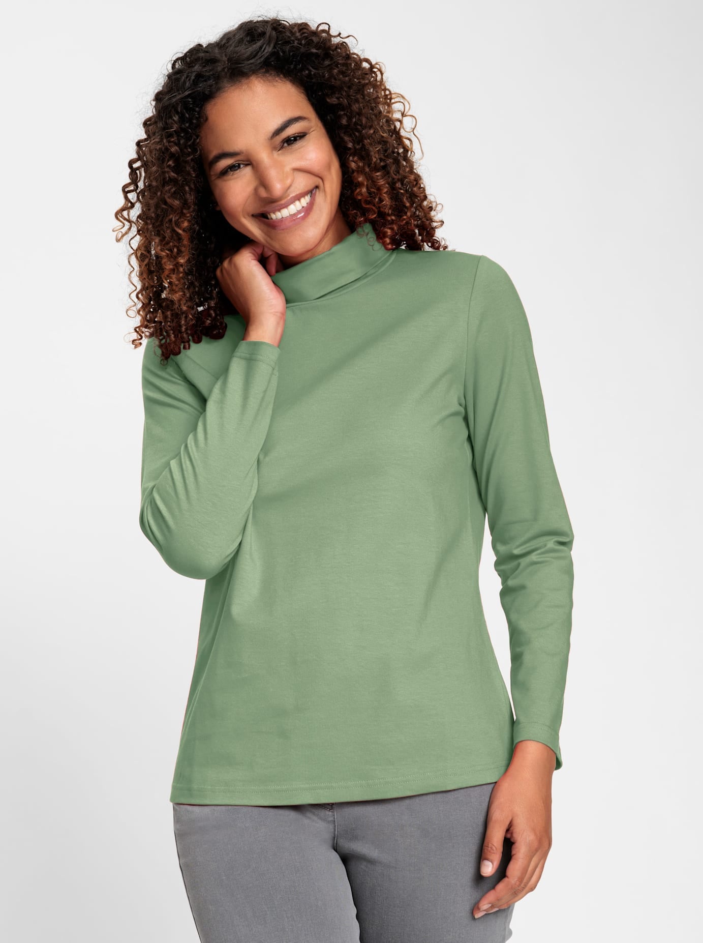 Casual Looks Rollkragenshirt »Rollkragen-Shirt« 1 Stk.