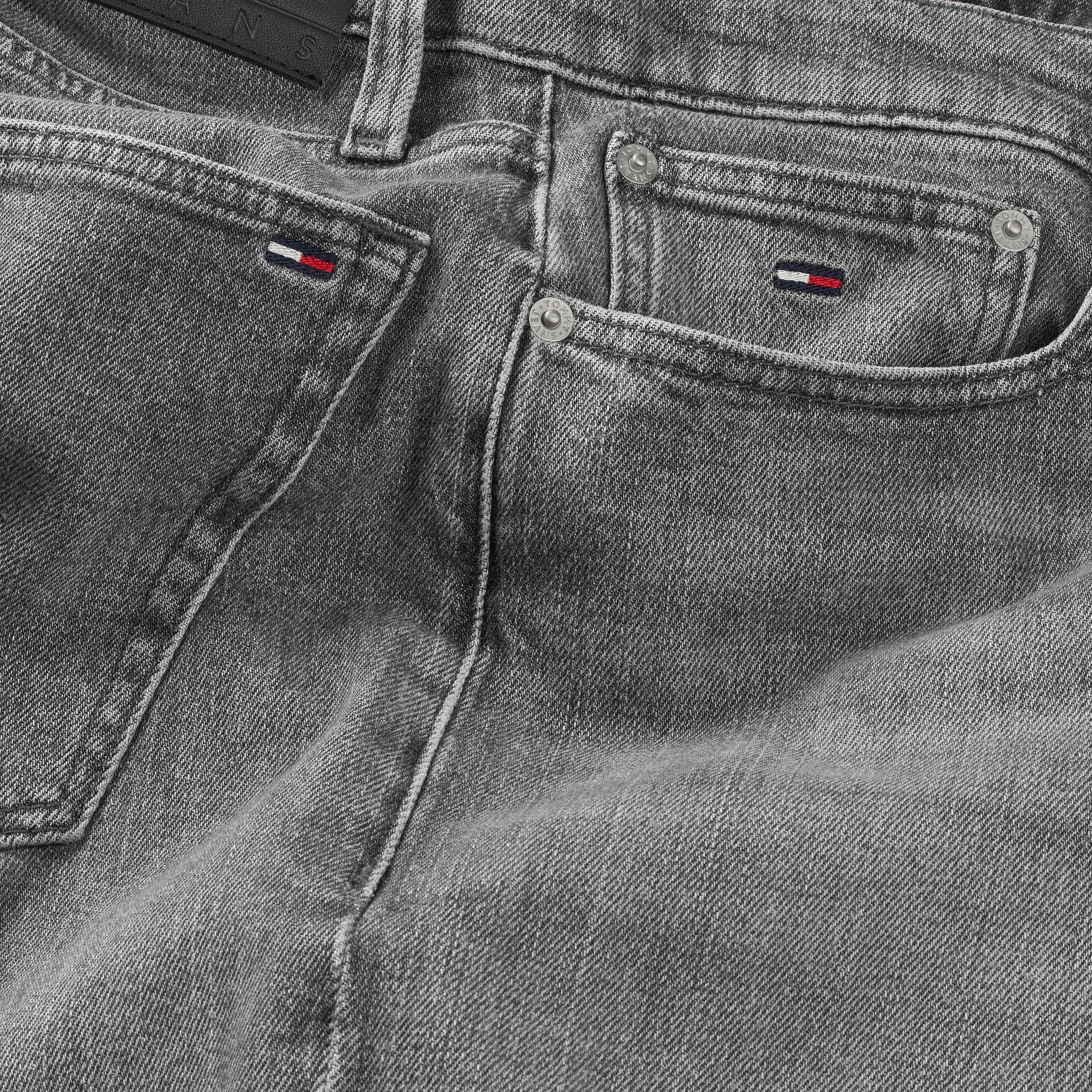 Tommy Jeans Slim-fit-Jeans »Ryan Regular Slim Straight«, Slim‑Straight‑Jeans aus hochwertigem Denim regulärer Leibhöhe