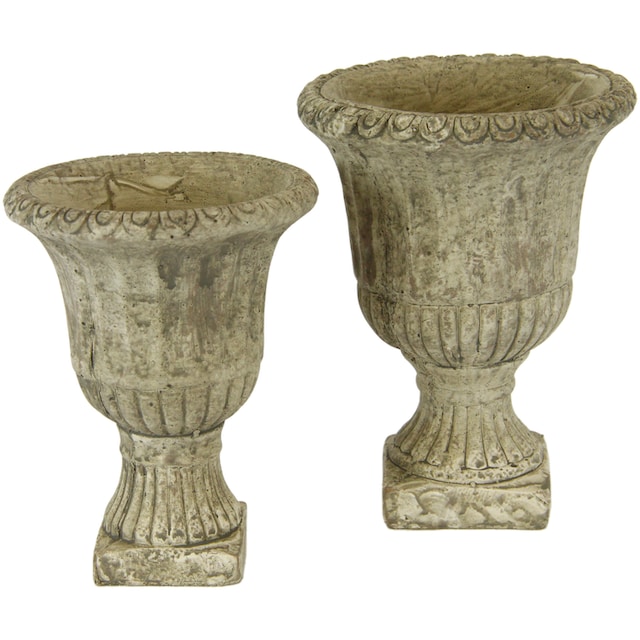 I.GE.A. Übertopf »Antik-Keramikpokal«, (Set, 2 St.) online bestellen |  Jelmoli-Versand