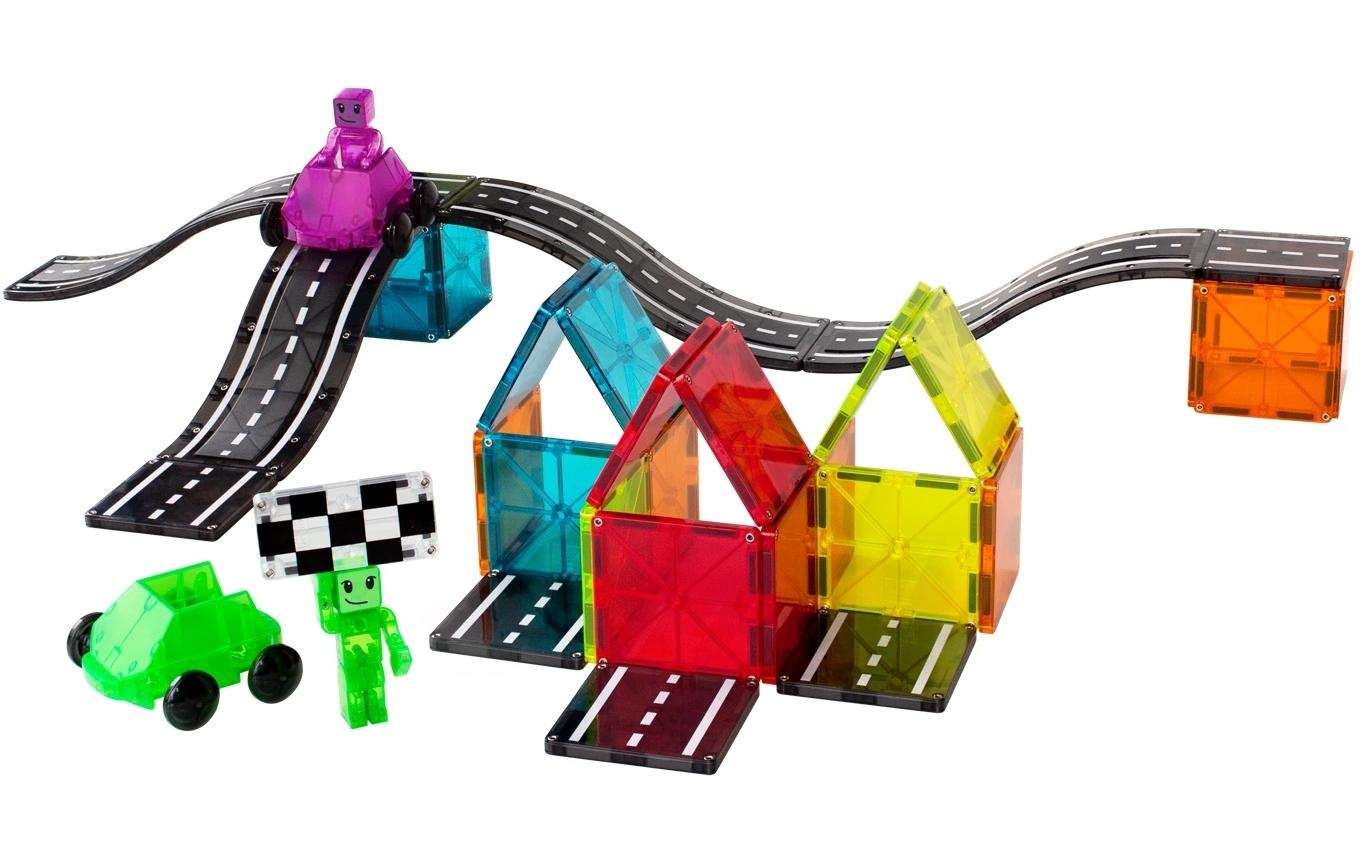 nicht definiert Autorennbahn »Magna-Tiles Downhill Duo Set«