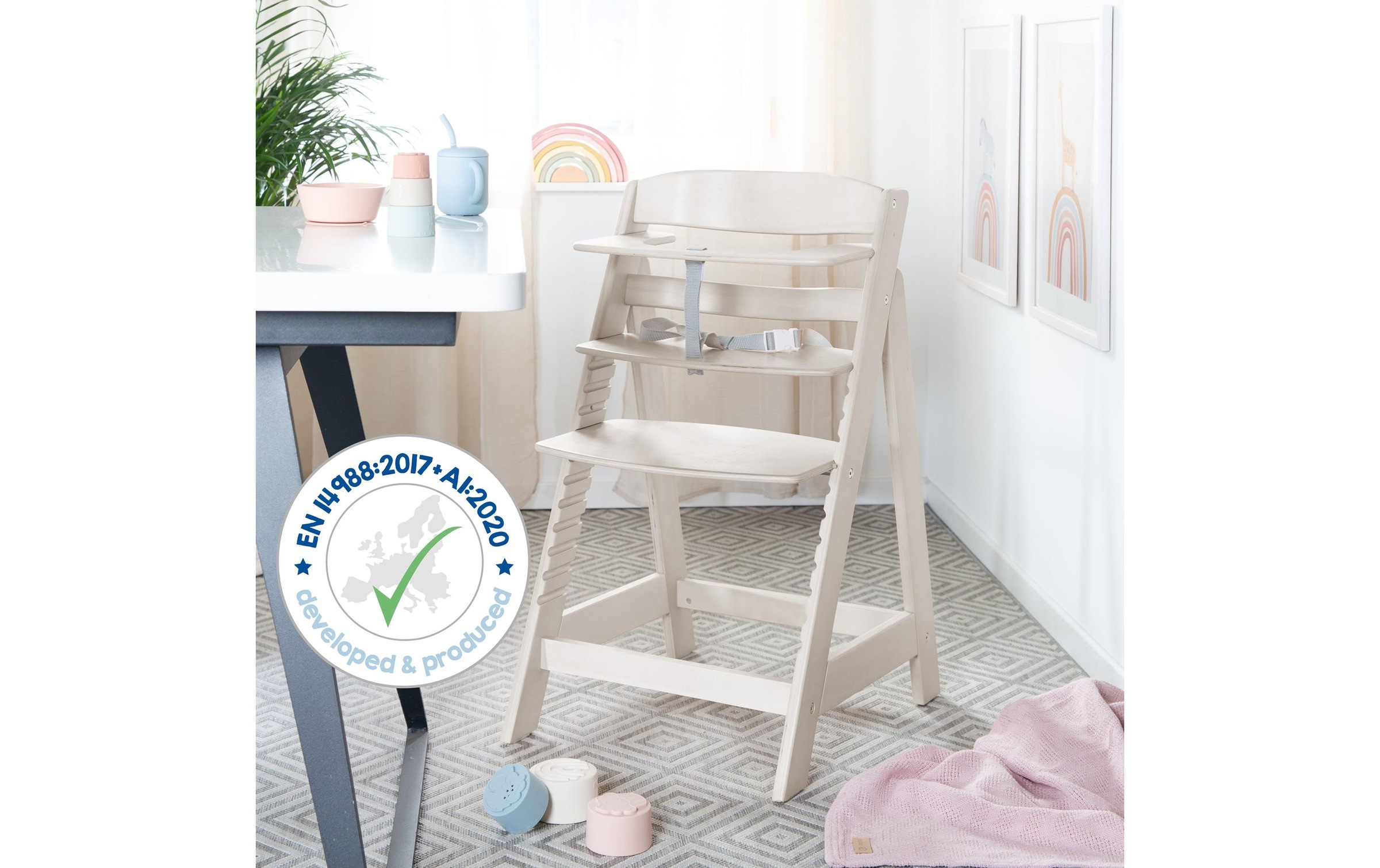 roba® Hochstuhl »Sit Up Flex Stone«