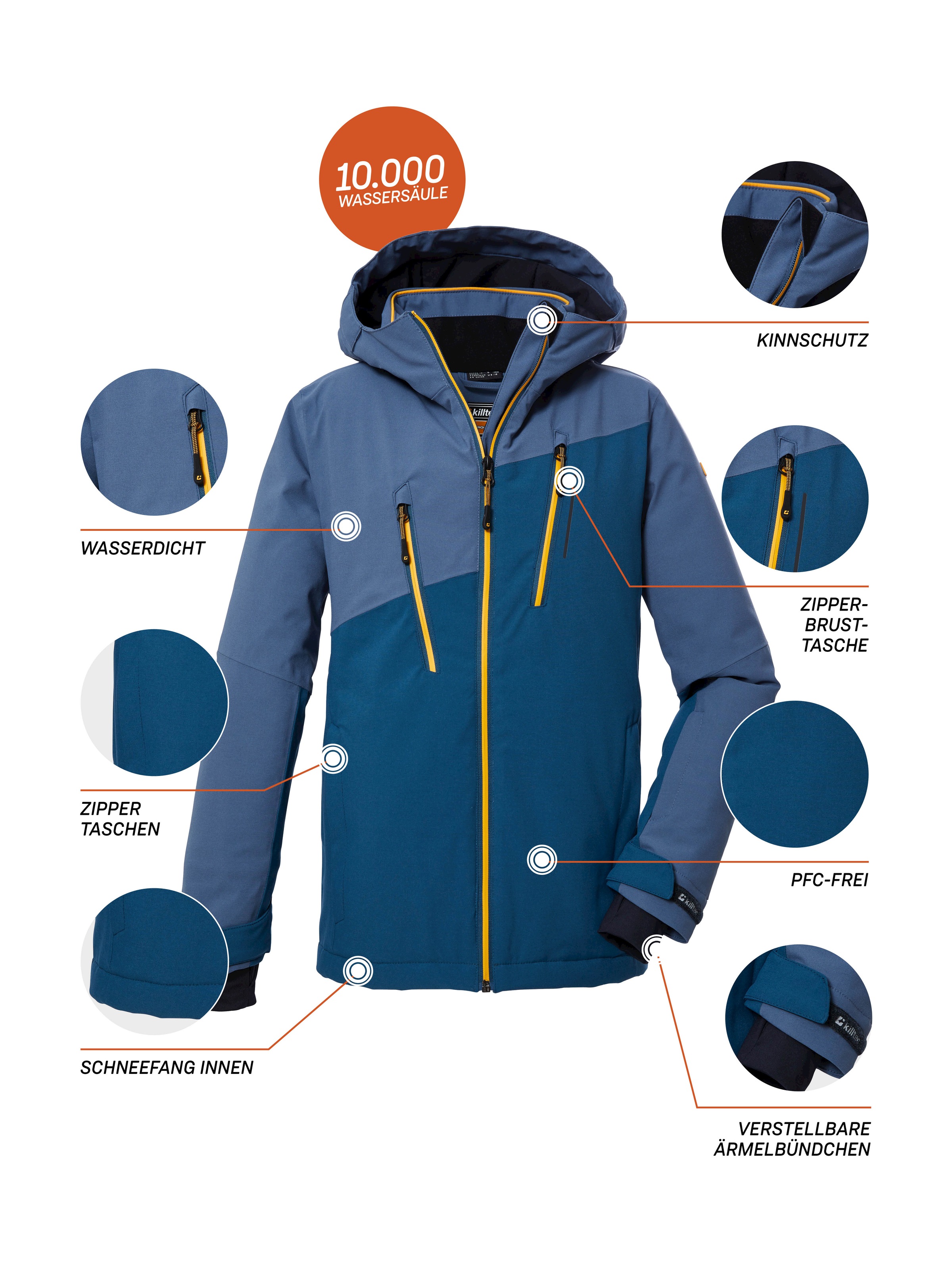 Killtec Skijacke »KSW 173 BYS SKI JCKT«