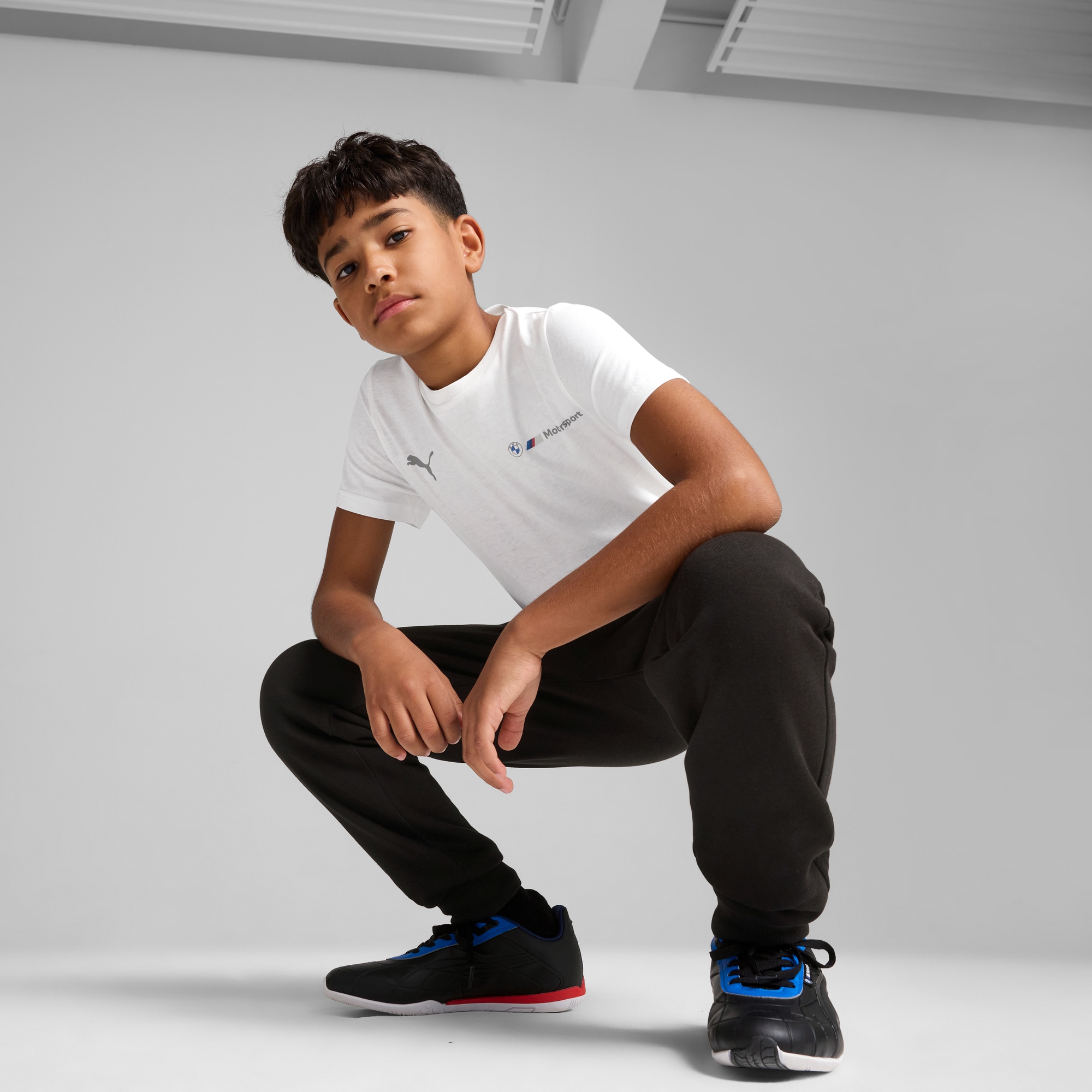 PUMA T-Shirt »BMW MMS KIDS ESS LOGO TEE 2«