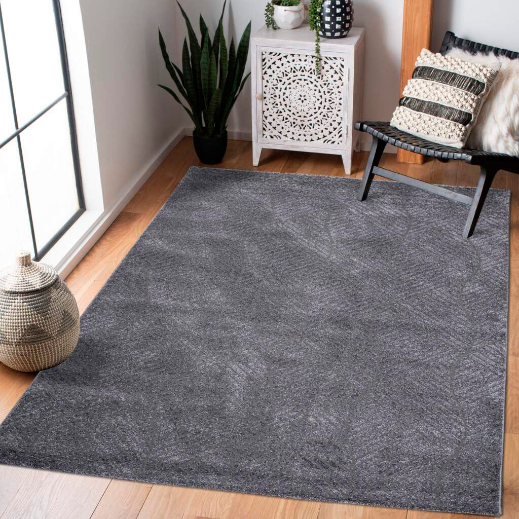 Carpet City Teppich »Friseé-Teppich FANCY 904«, rechteckig, Kurzflor  Wohnzimmer, florale 3D-Optik, für Schlafzimmer, Flur online bestellen |  Jelmoli-Versand