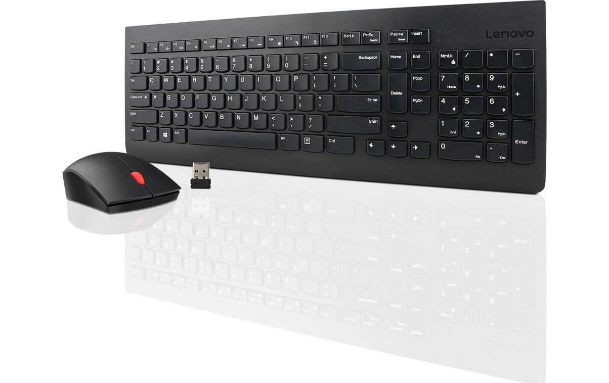 Lenovo Tablet-Tastatur »Essential Wireless Combo«, (Anpassbare Höhe)