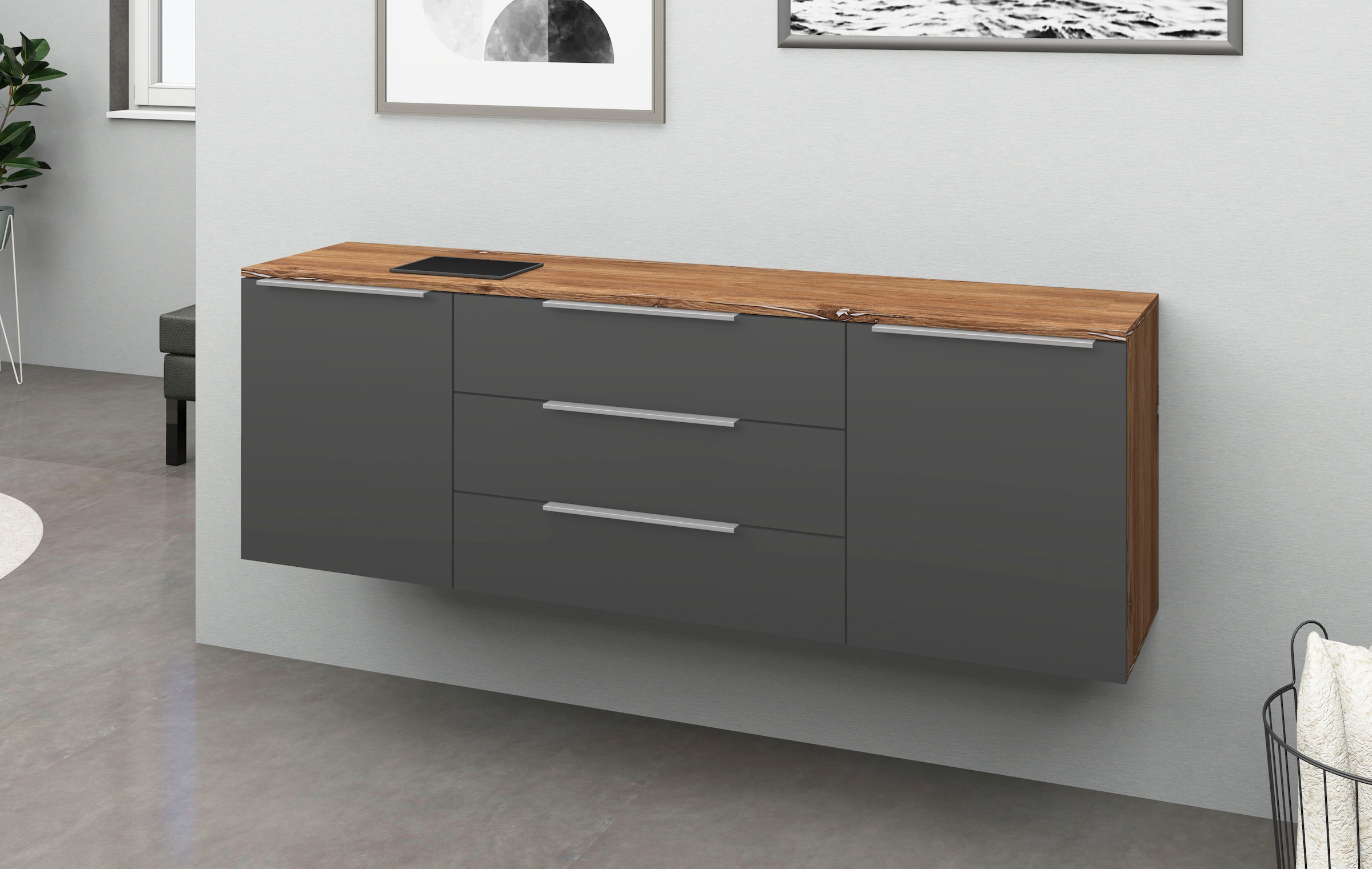 borchardt Möbel Sideboard »Oliva«, Breite 166 oder 200 cm