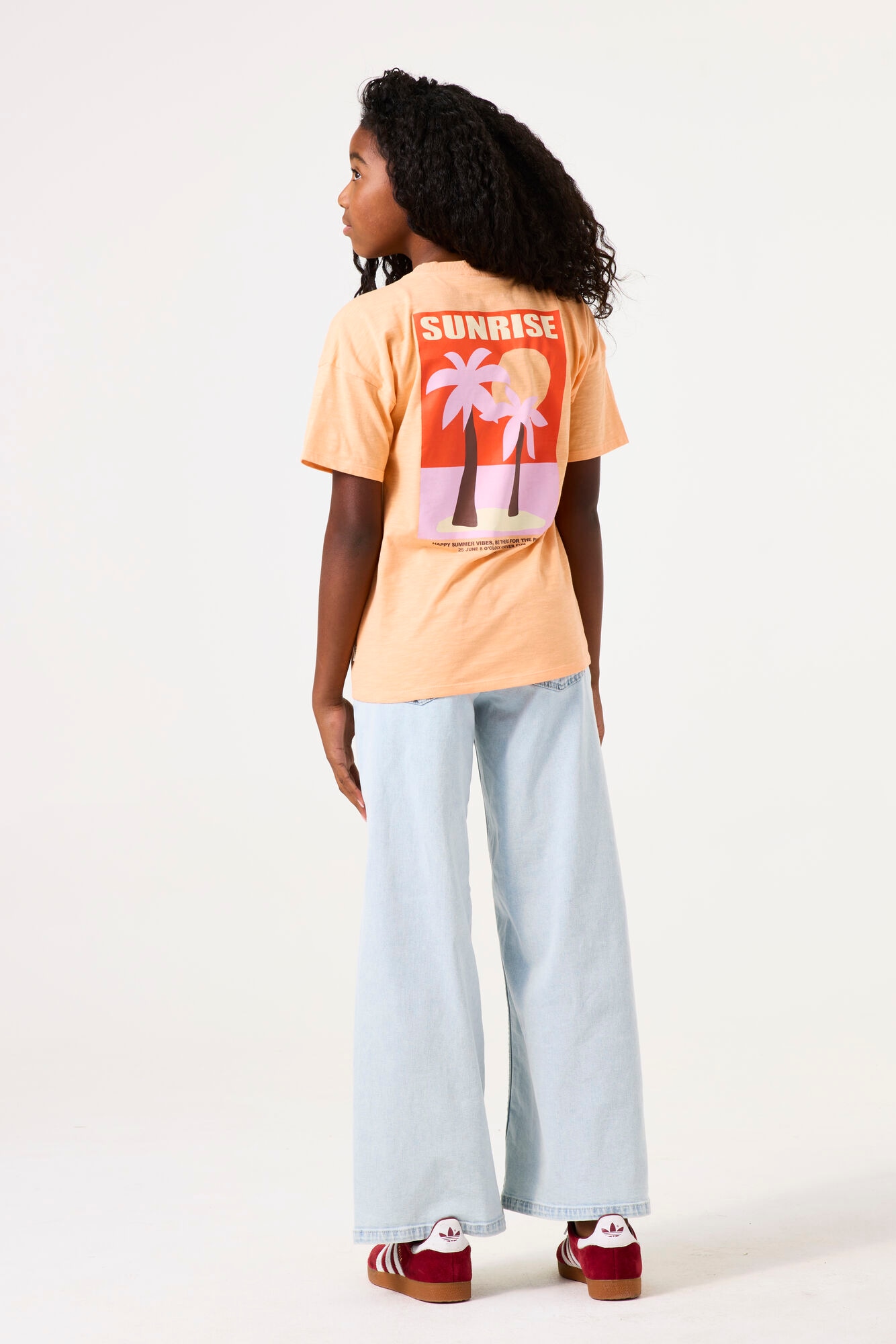 Garcia T-Shirt, mit Front- und Backprint for GIRLS