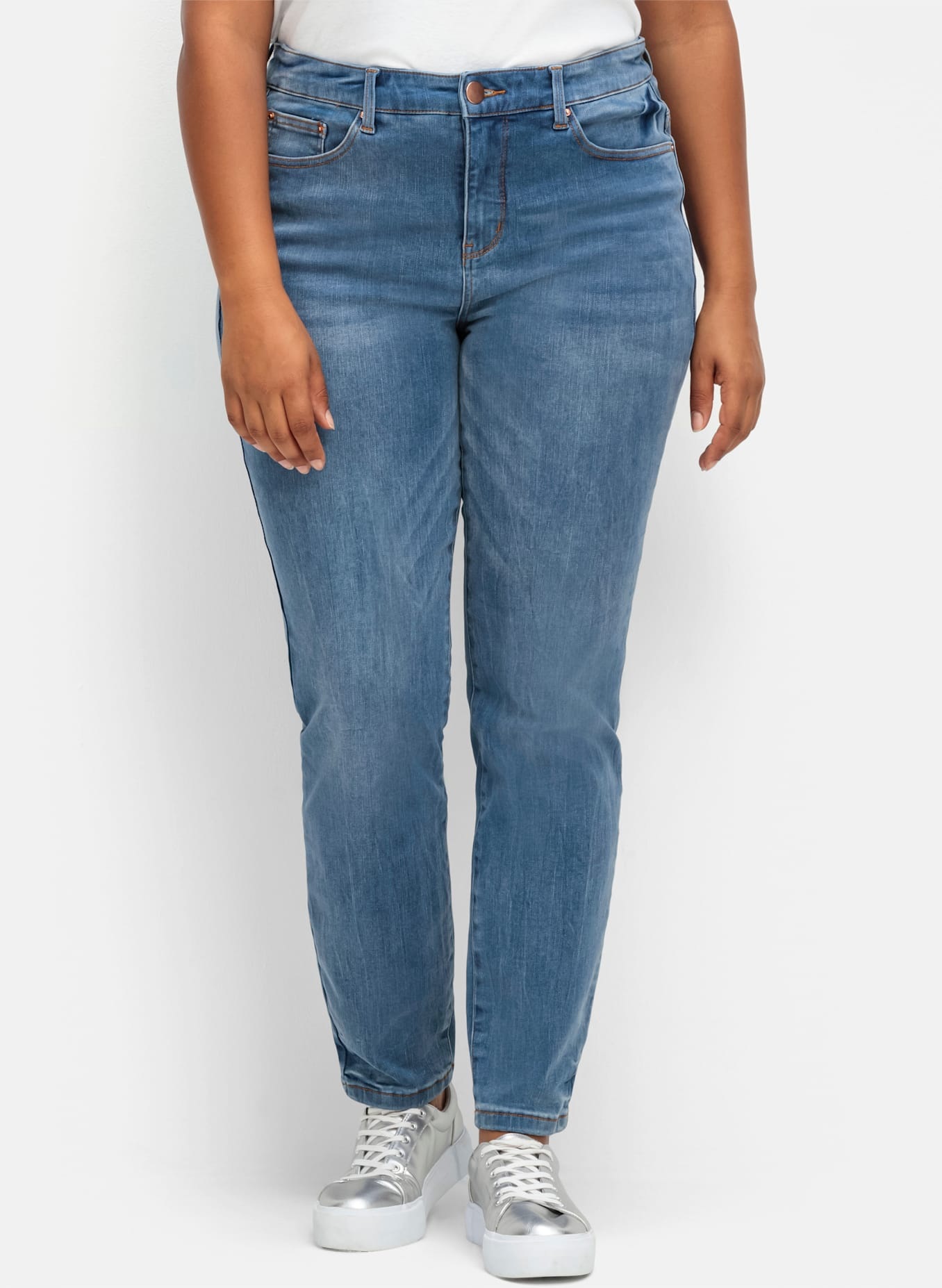 Sheego Bequeme Jeans, (1 tlg.)